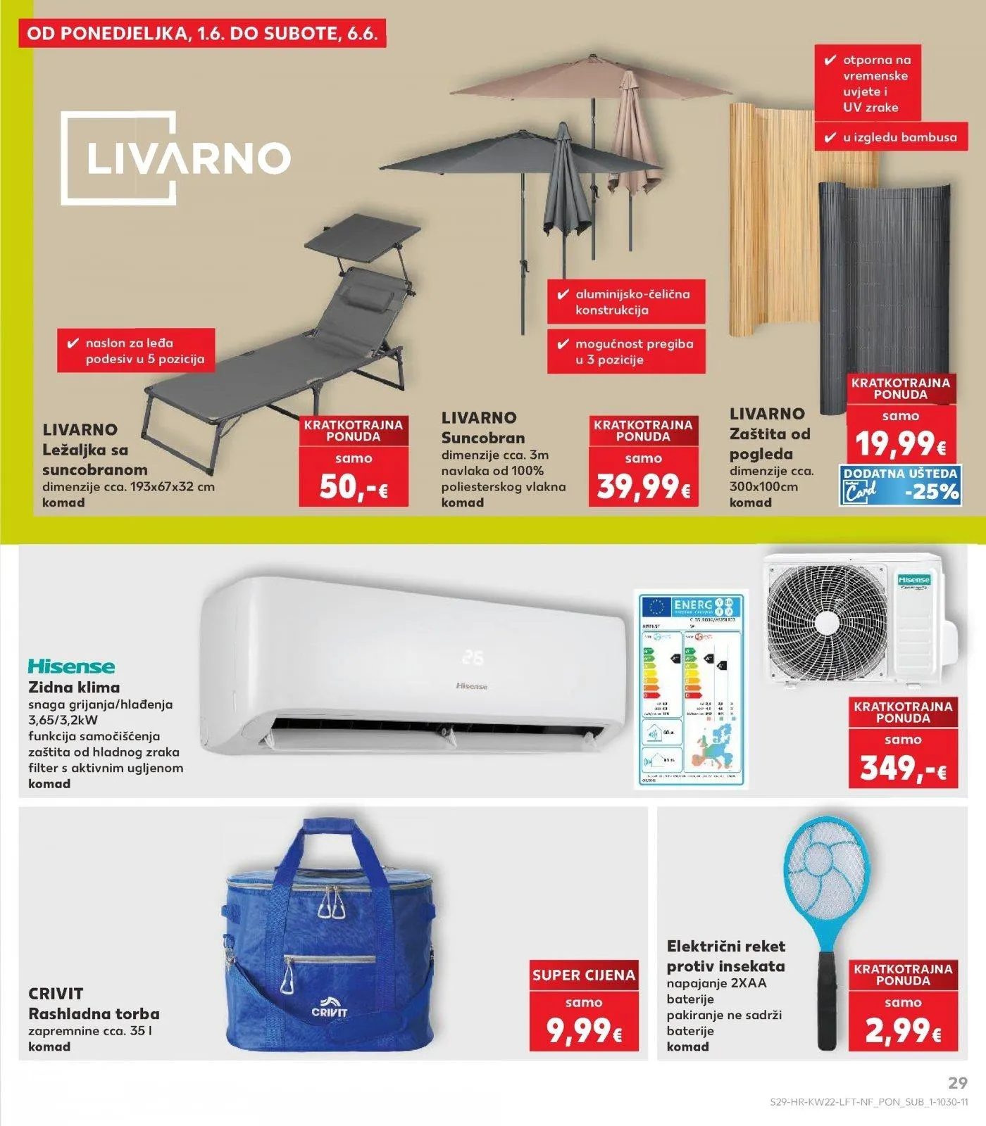 Katalog Kaufland katalog do 02.06.2026 od 27. svibnja do 2. lipnja 2026. - Pregled Stranica 29