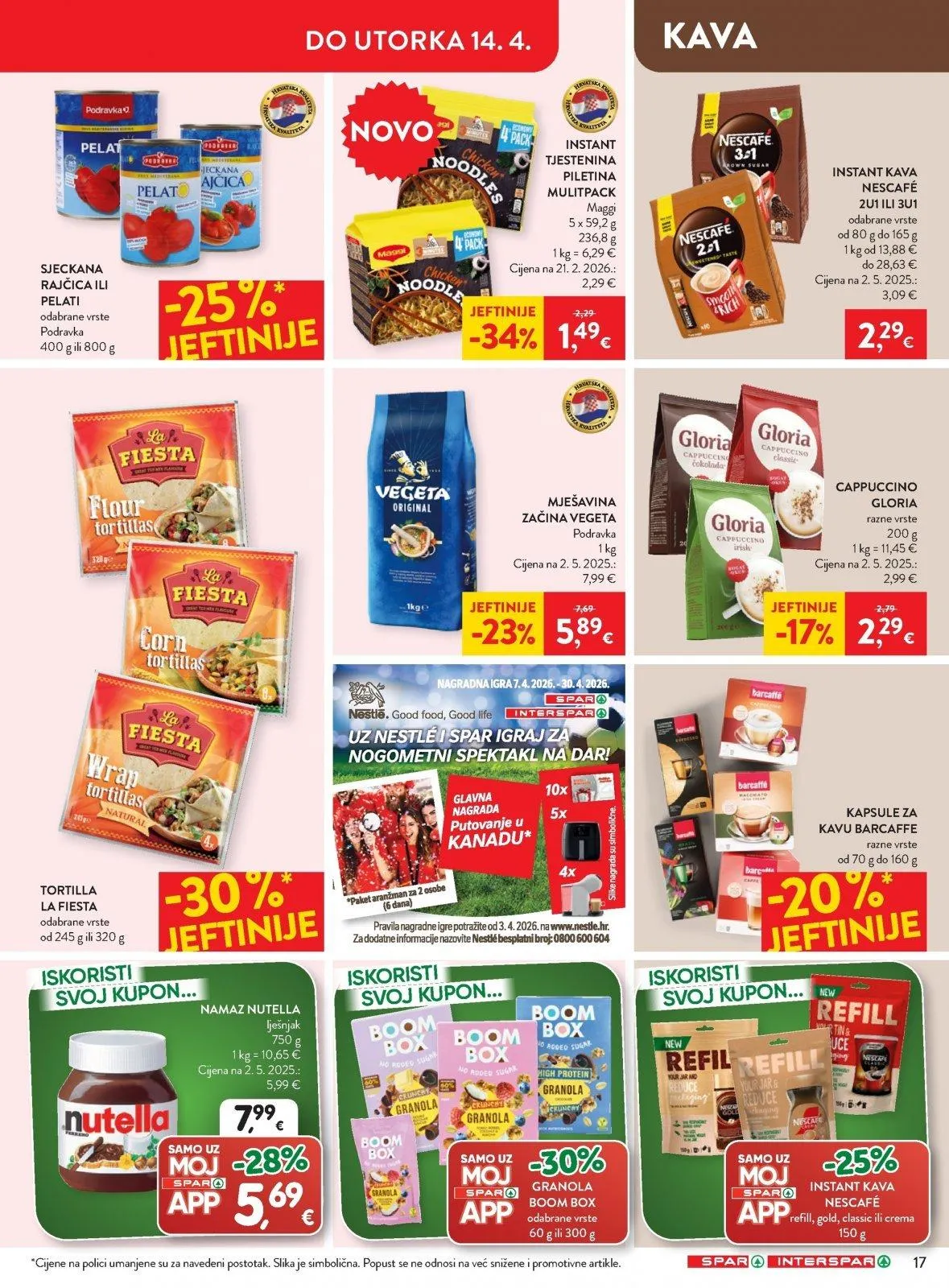 Katalog Interspar katalog do 14.04.2026 od 8. travnja do 14. travnja 2026. - Pregled Stranica 19