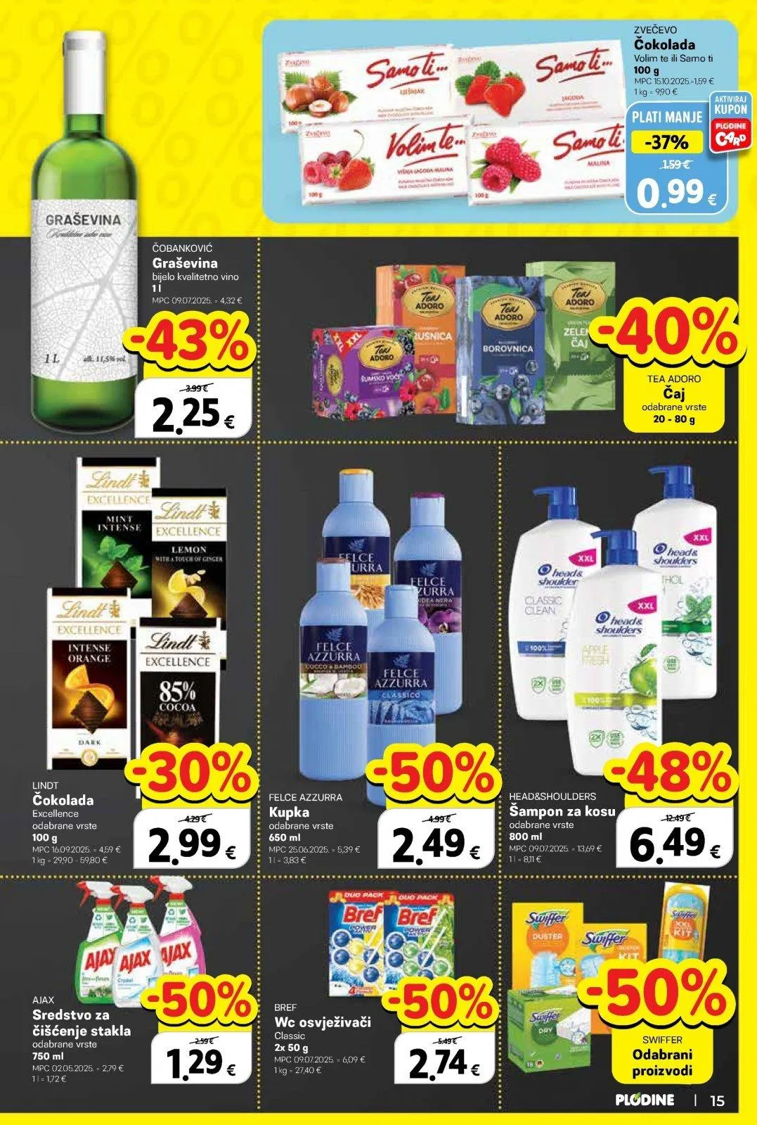 Katalog Plodine katalog do 11.11.2025 od 6. studenoga do 11. studenoga 2025. - Pregled Stranica 15