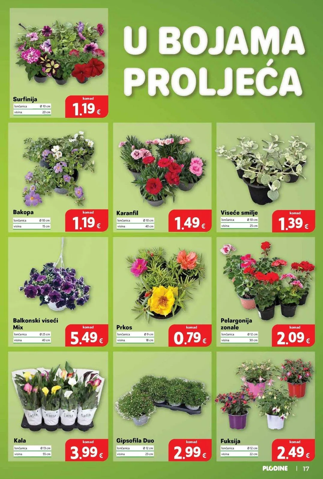 Katalog Plodine katalog do 26.05.2026 od 20. svibnja do 26. svibnja 2026. - Pregled Stranica 19