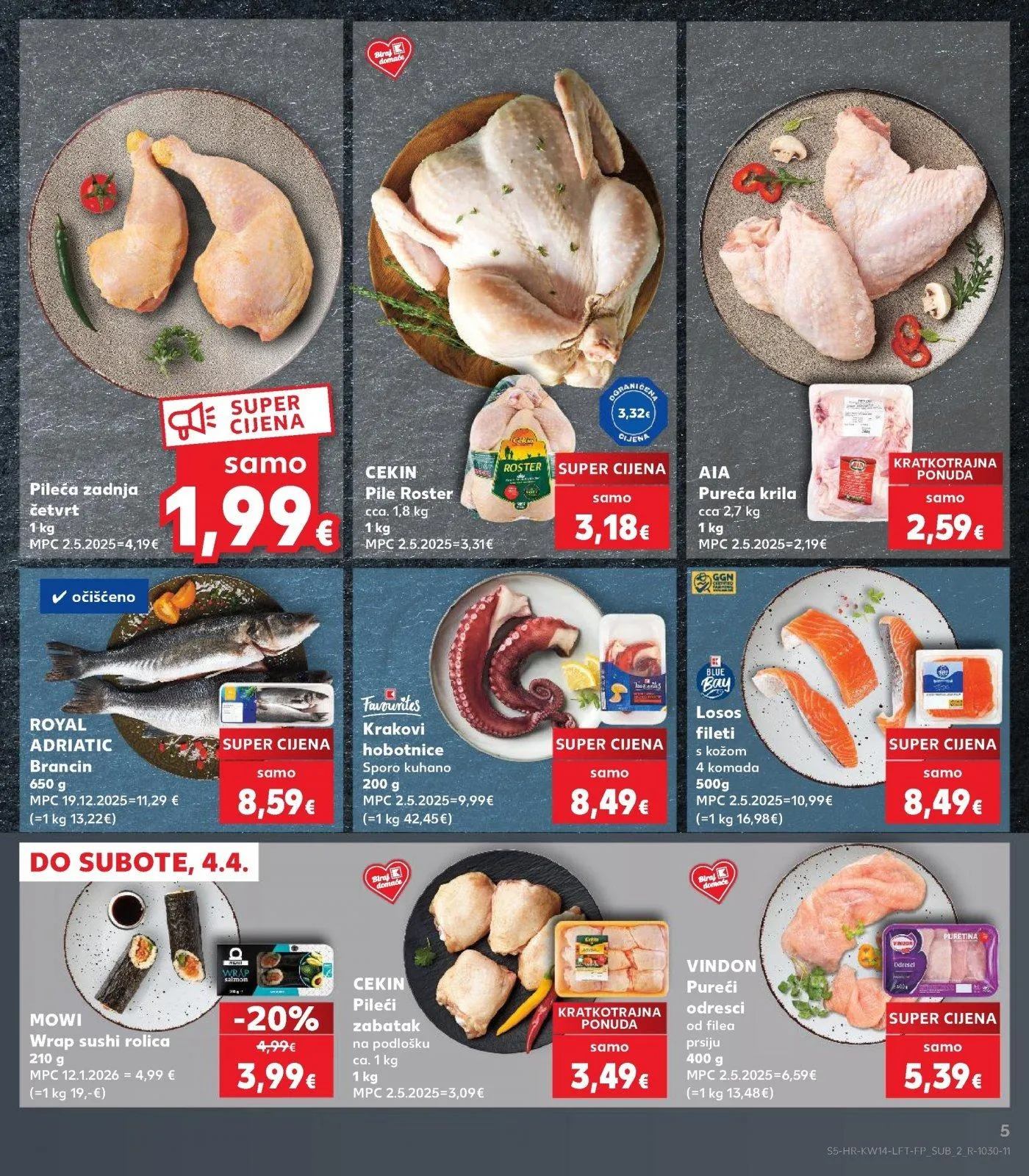 Katalog Kaufland katalog do 07.04.2026 od 1. travnja do 7. travnja 2026. - Pregled Stranica 5