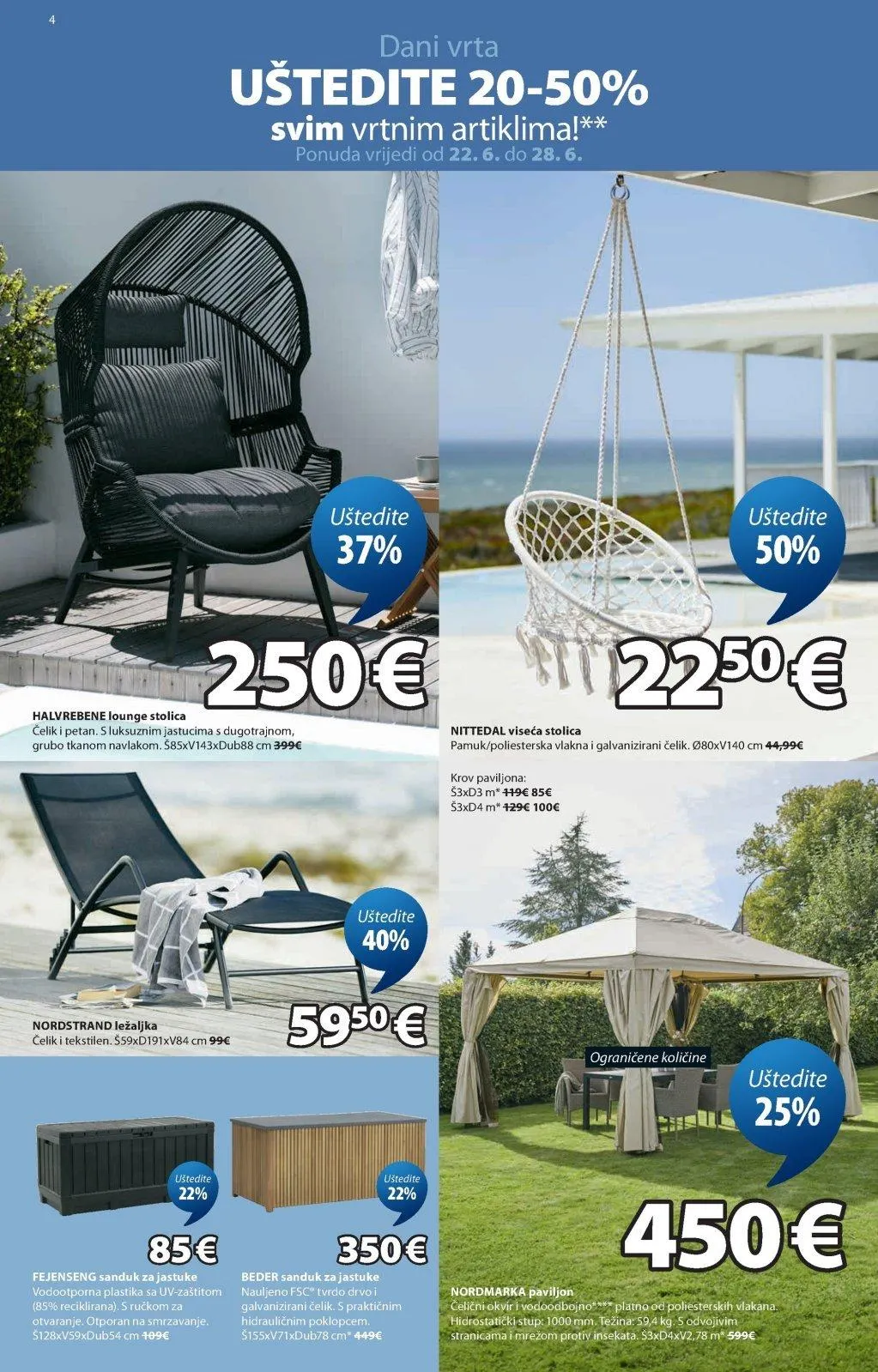 Katalog JYSK katalog do 28.07.2026 od 26. lipnja do 28. srpnja 2026. - Pregled Stranica 5
