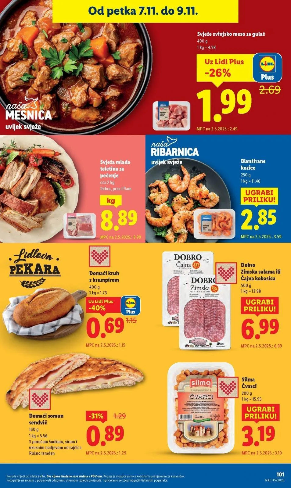 Katalog Lidl katalog do 09.11.2025 od 30. listopada do 9. studenoga 2025. - Pregled Stranica 101