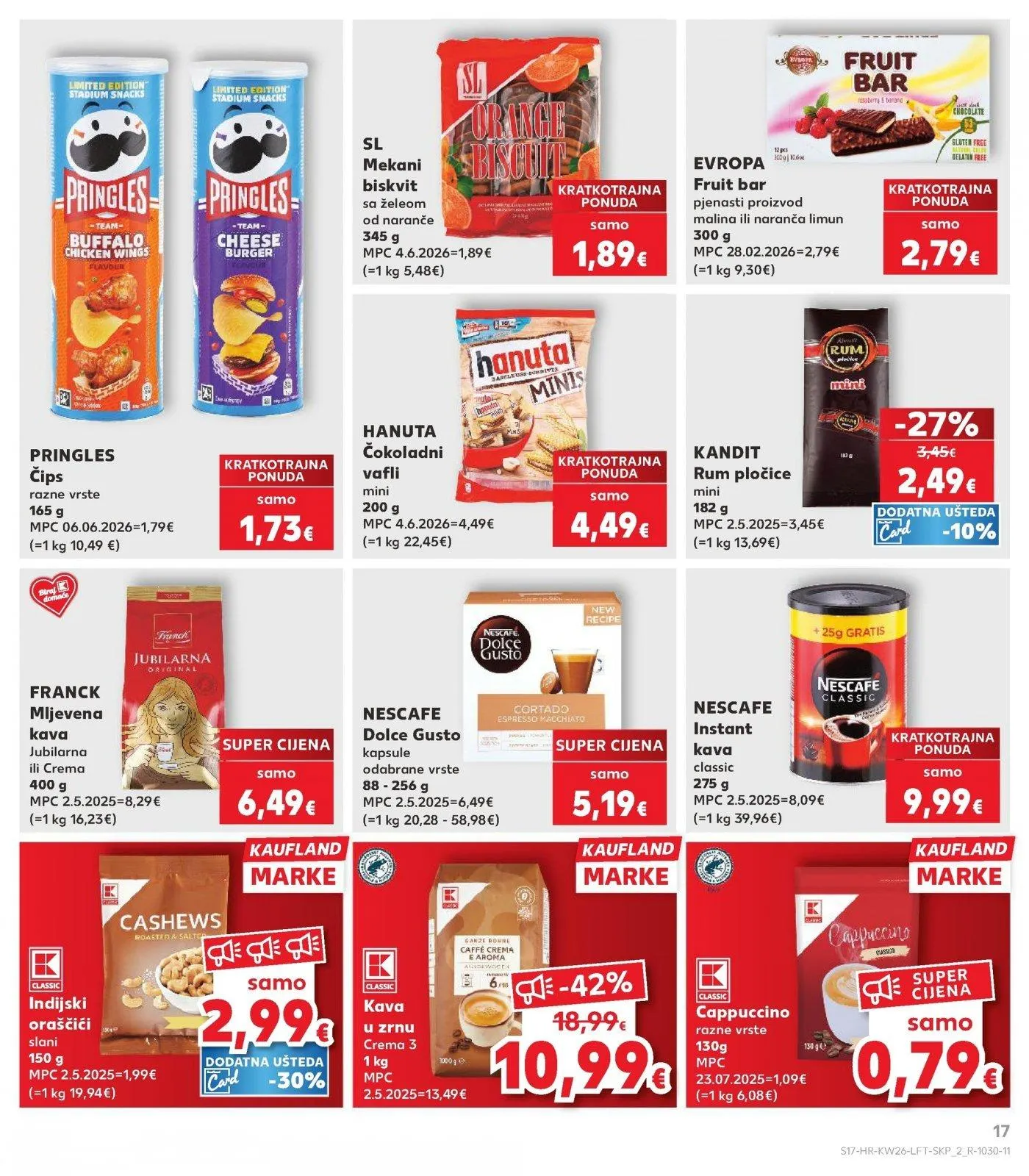 Katalog Kaufland katalog do 30.06.2026 od 25. lipnja do 30. lipnja 2026. - Pregled Stranica 17