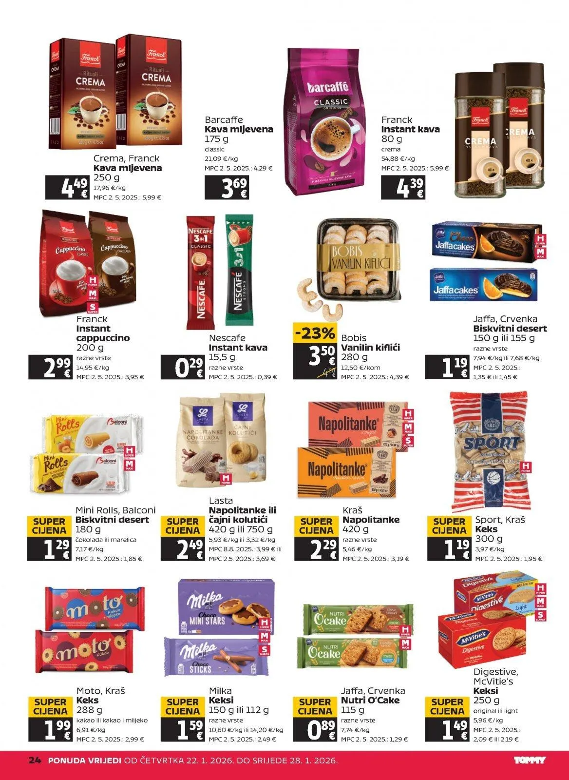 Katalog Tommy katalog do 28.01.2026 od 22. siječnja do 28. siječnja 2026. - Pregled Stranica 24