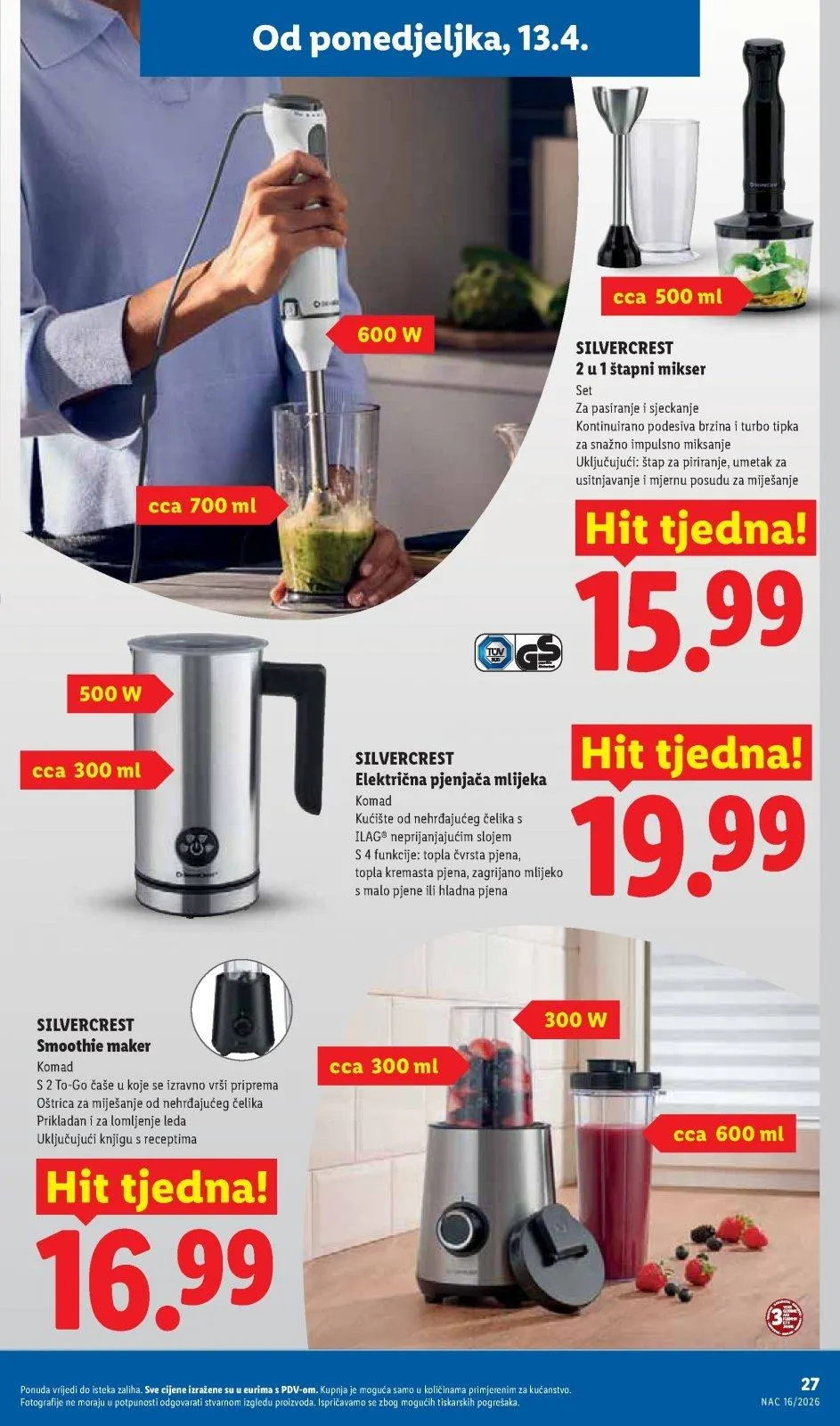 Katalog Lidl katalog do 19.04.2026 od 9. travnja do 19. travnja 2026. - Pregled Stranica 27