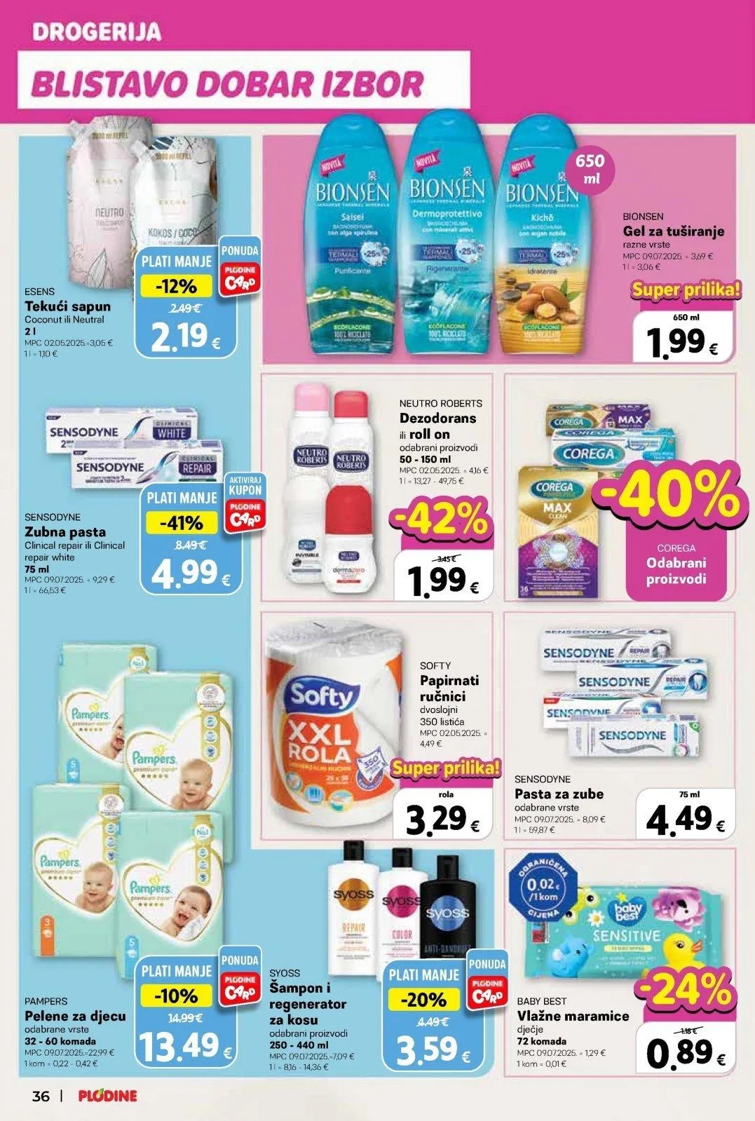 Katalog Plodine katalog do 10.03.2026 od 5. ožujka do 10. ožujka 2026. - Pregled Stranica 36