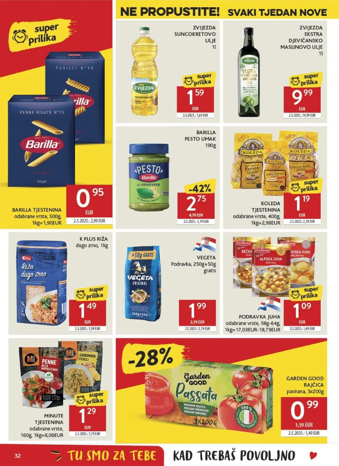 Katalog Konzum katalog do 19.05.2026 od 14. svibnja do 19. svibnja 2026. - Pregled Stranica 32