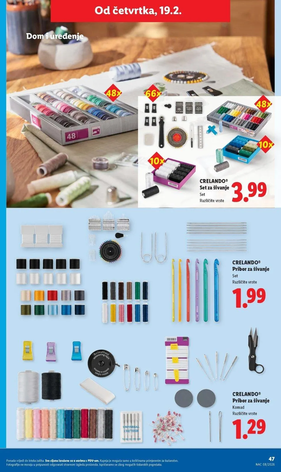 Katalog Lidl katalog do 21.02.2026 od 12. veljače do 21. veljače 2026. - Pregled Stranica 47