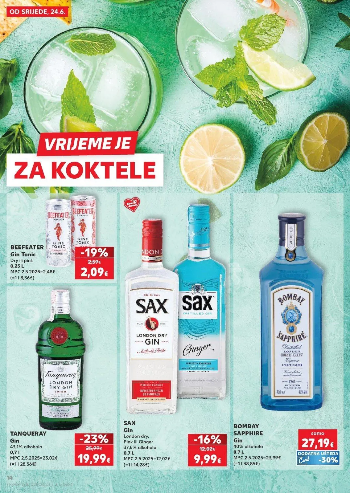 Katalog Kaufland katalog do 30.06.2026 od 25. lipnja do 30. lipnja 2026. - Pregled Stranica 14