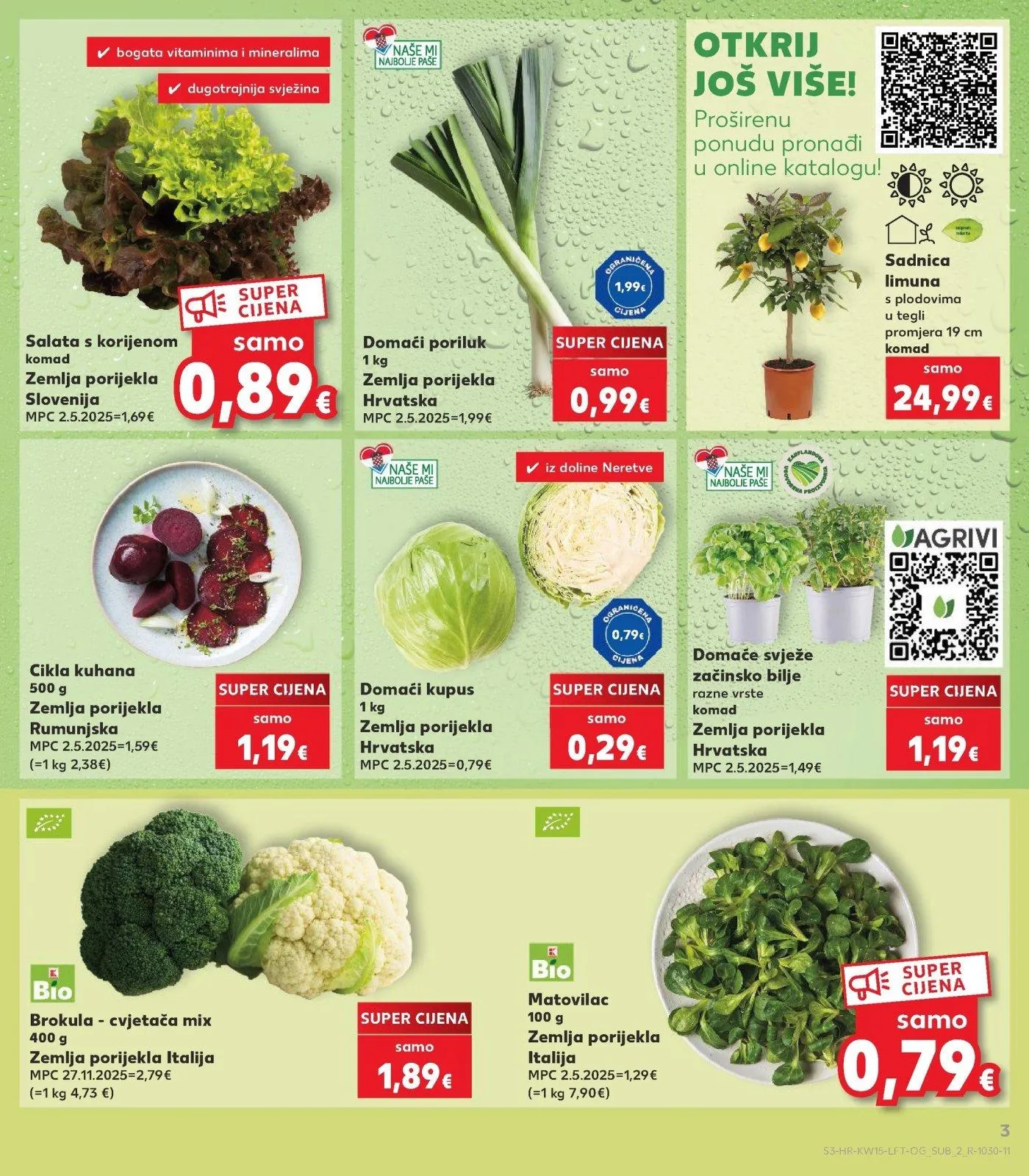 Katalog Kaufland katalog do 14.04.2026 od 8. travnja do 14. travnja 2026. - Pregled Stranica 3