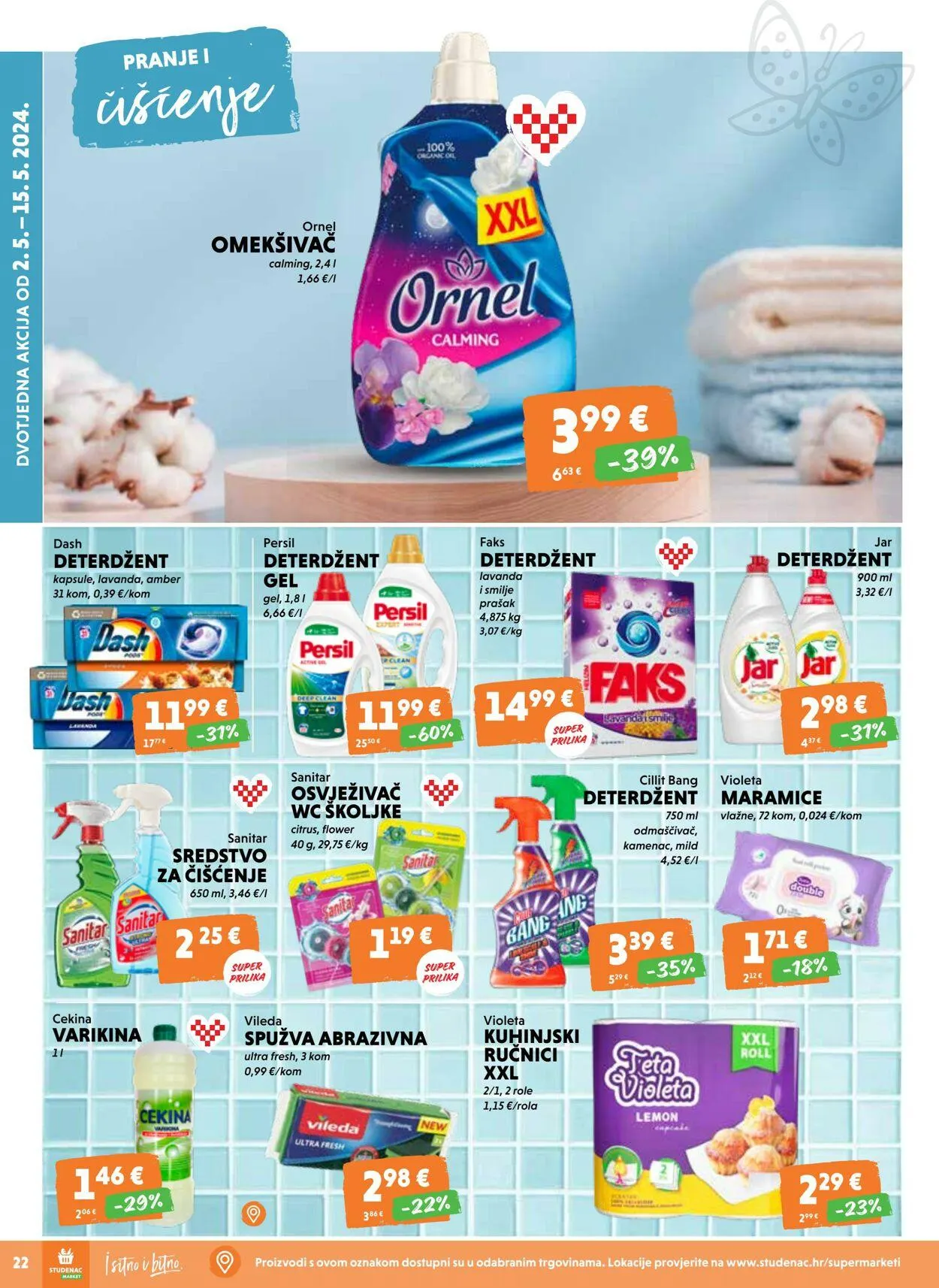 Katalog Studenac od 2. svibnja do 8. svibnja 2024. - Pregled Stranica 22