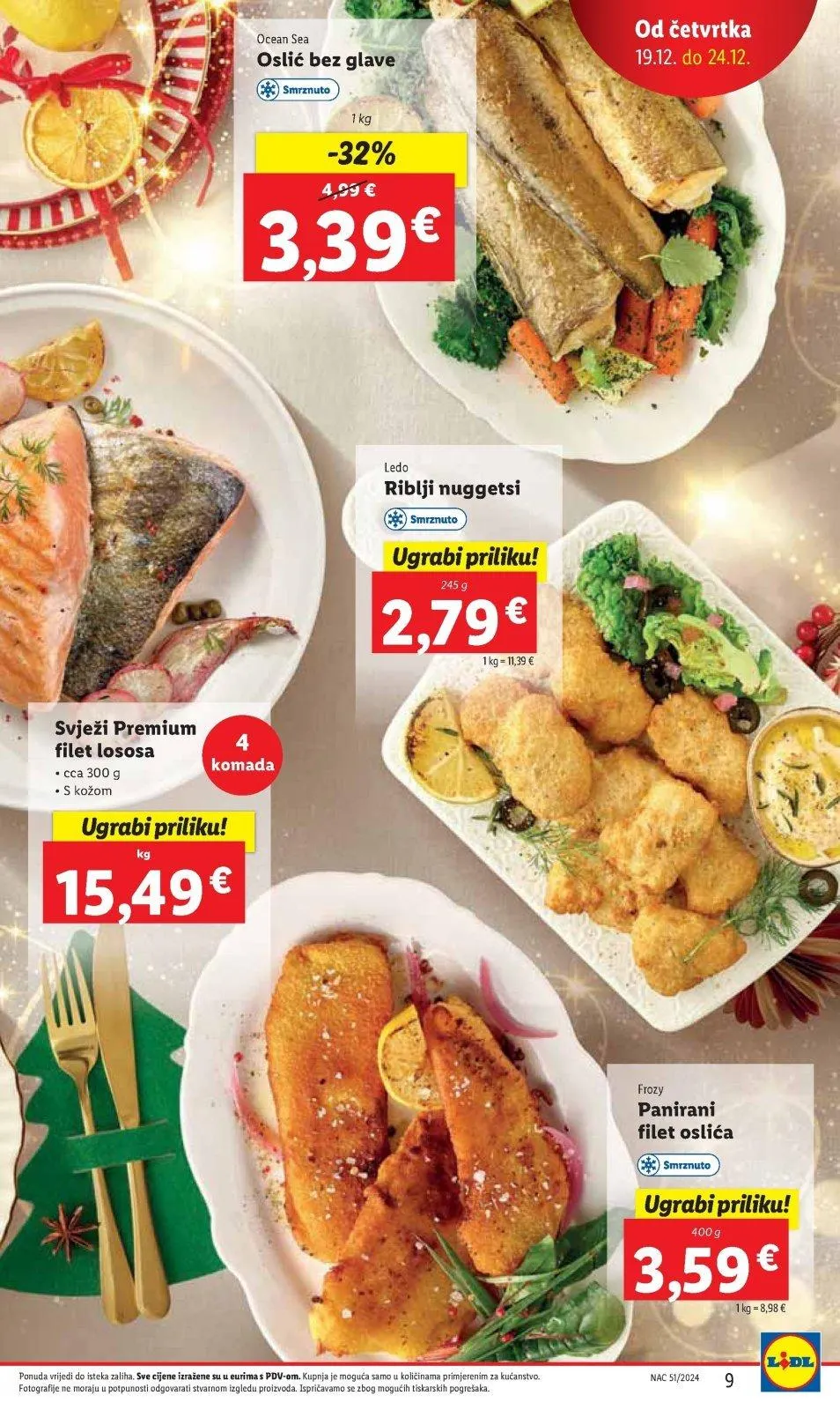 Katalog Lidl katalog do 24.12.2024 od 20. prosinca do 24. prosinca 2024. - Pregled Stranica 9