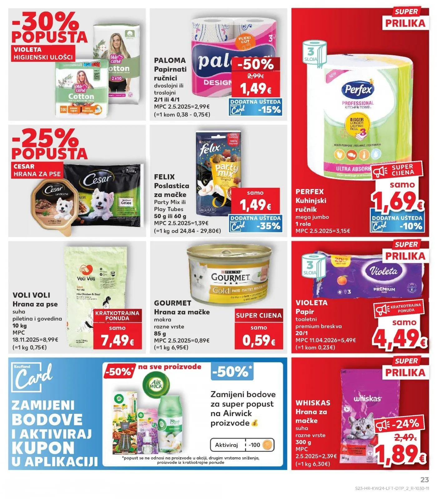 Katalog Kaufland katalog do 16.06.2026 od 10. lipnja do 16. lipnja 2026. - Pregled Stranica 23