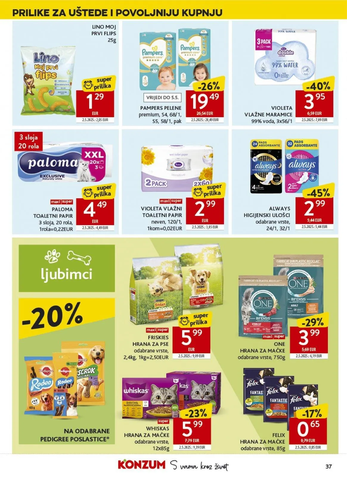 Katalog Konzum katalog do 28.04.2026 od 22. travnja do 28. travnja 2026. - Pregled Stranica 37