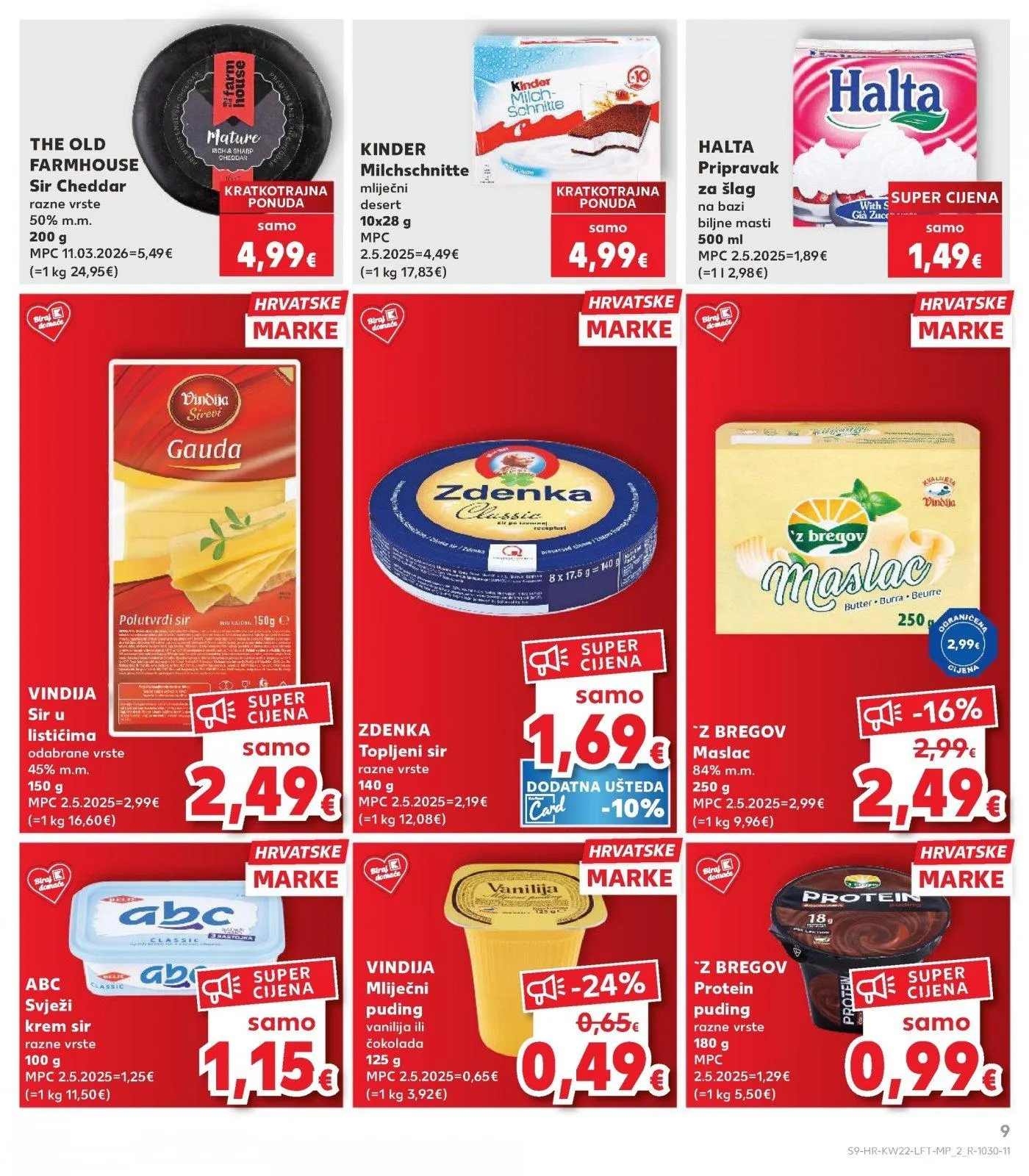 Katalog Kaufland katalog do 02.06.2026 od 27. svibnja do 2. lipnja 2026. - Pregled Stranica 9
