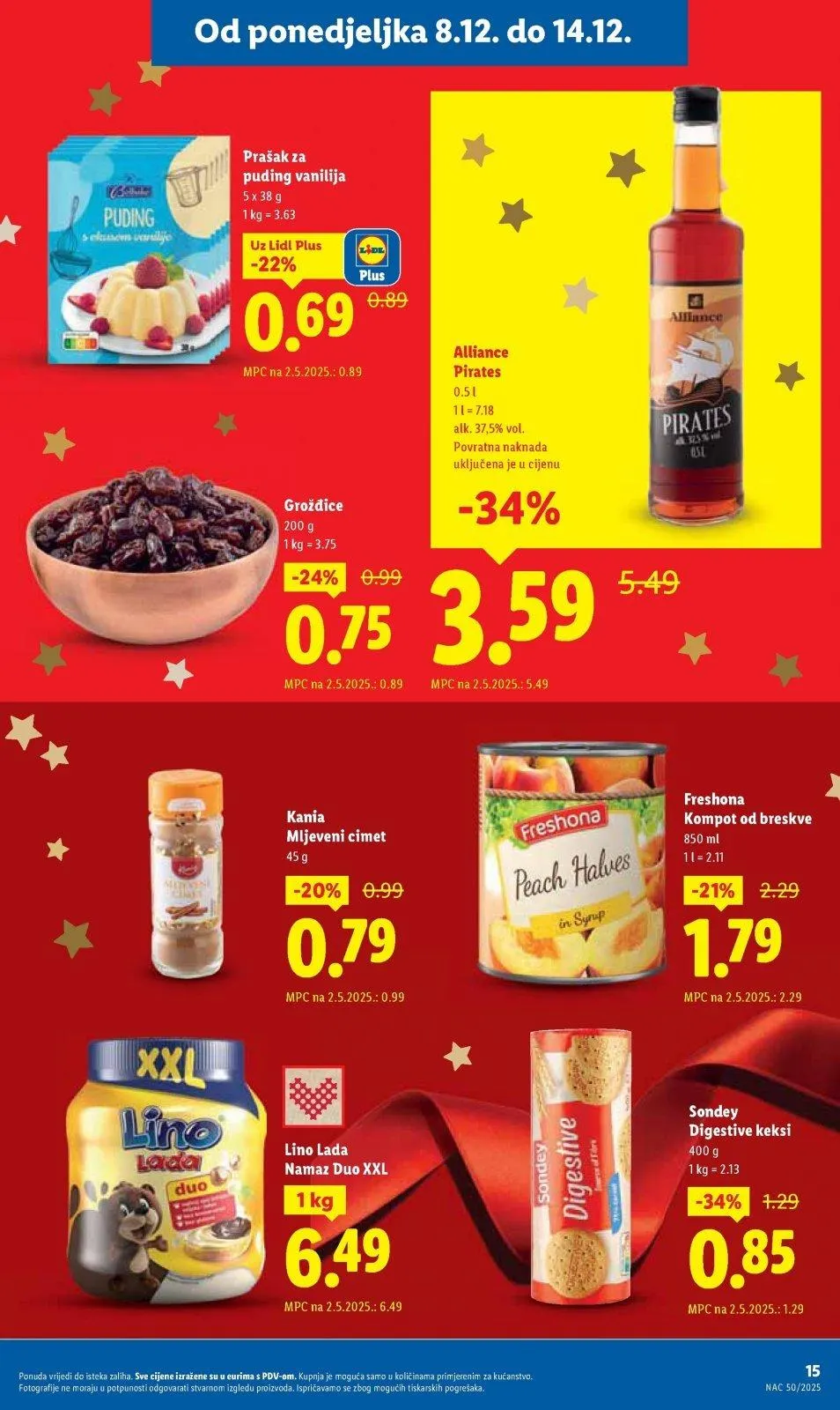 Katalog Lidl katalog do 14.12.2025 od 4. prosinca do 14. prosinca 2025. - Pregled Stranica 15