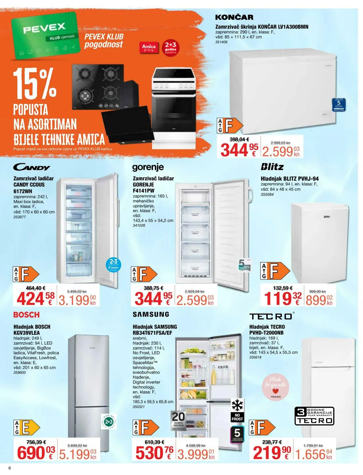 Katalog Pevex od 31. kolovoza do 25. rujna 2023. - Pregled Stranica 6
