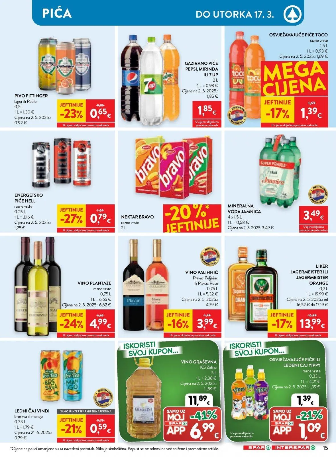 Katalog Interspar katalog do 17.03.2026 od 11. ožujka do 17. ožujka 2026. - Pregled Stranica 18