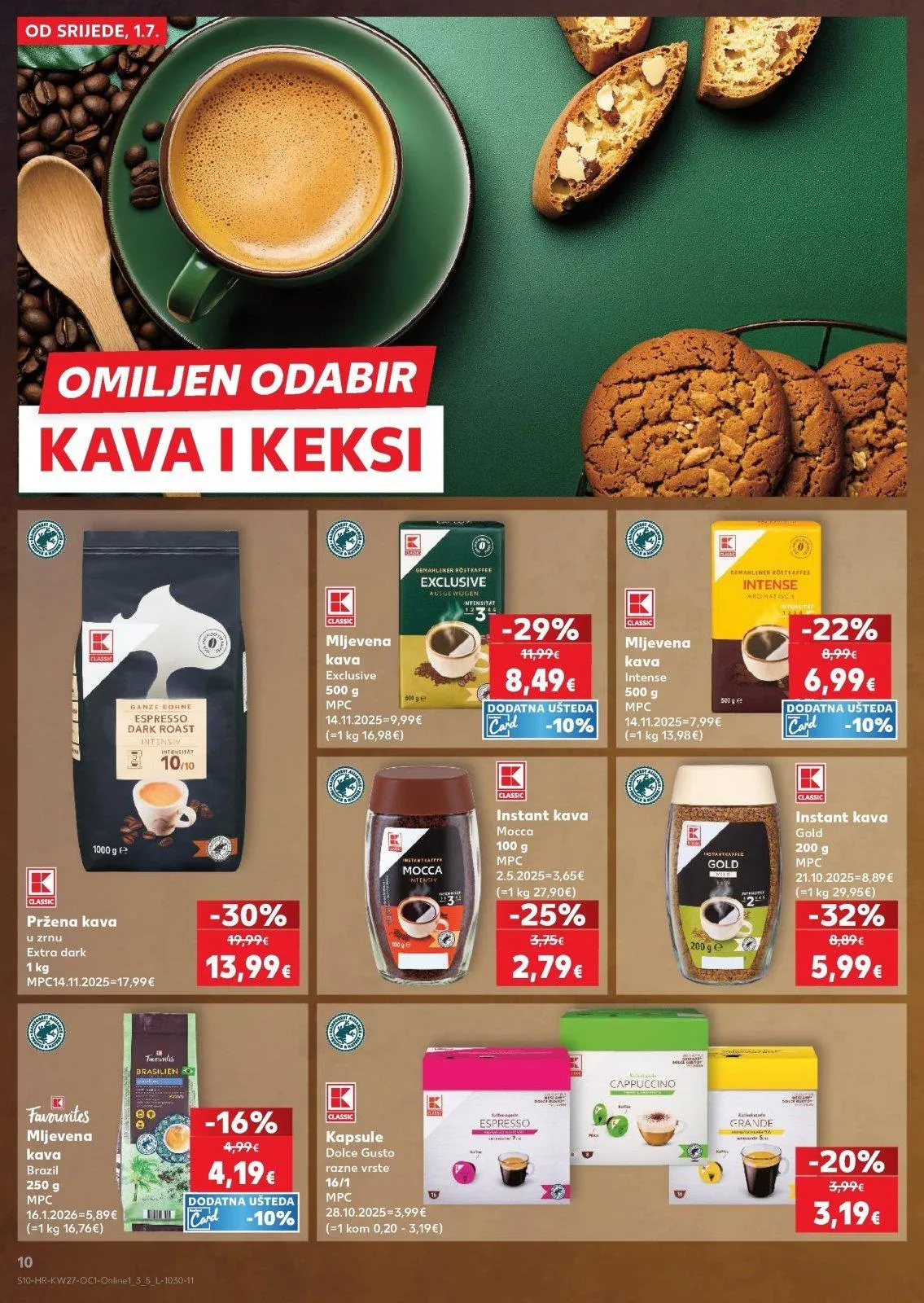 Katalog Kaufland katalog do 07.07.2026 od 1. srpnja do 7. srpnja 2026. - Pregled Stranica 10