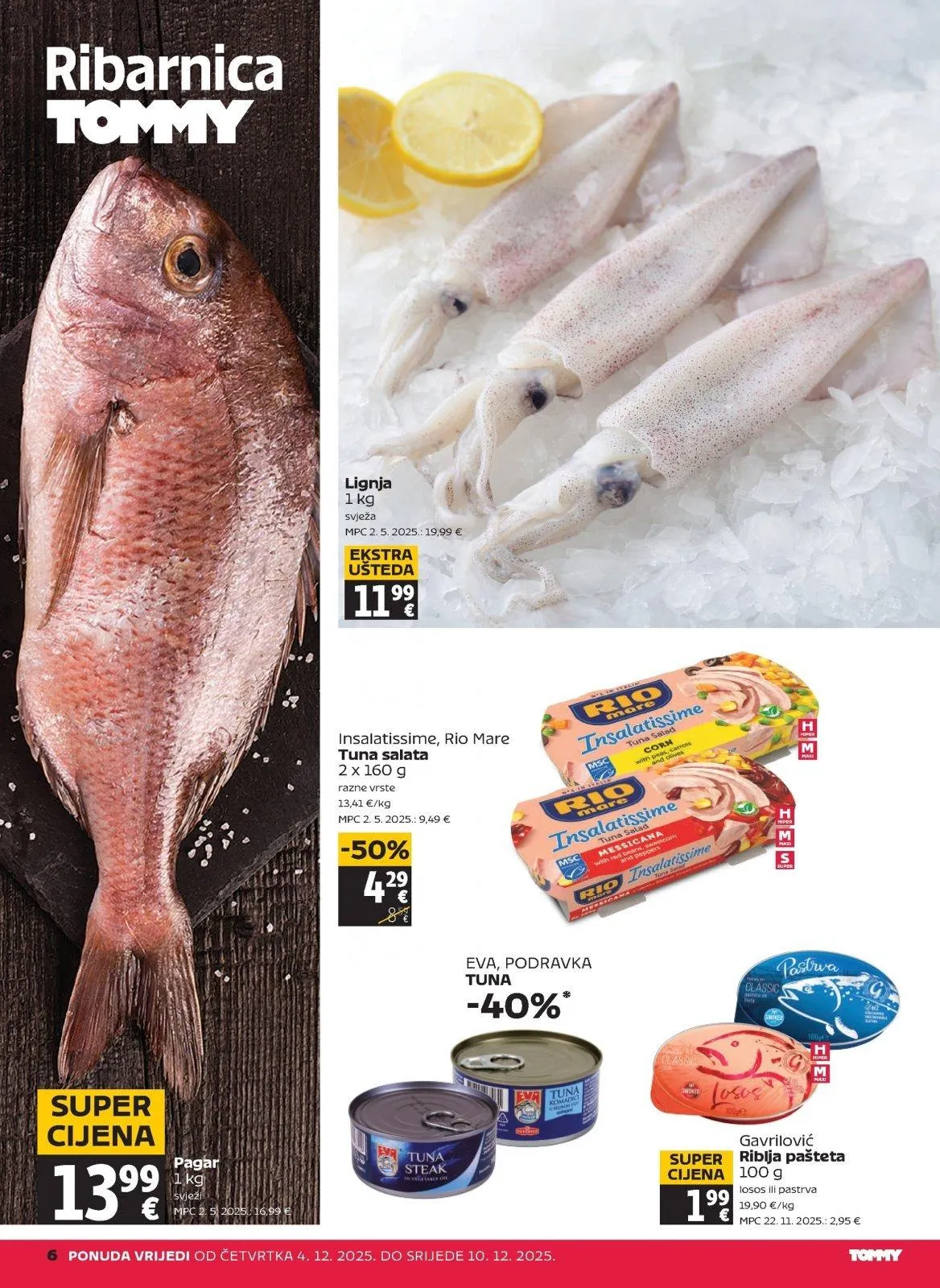 Katalog Tommy katalog do 10.12.2025 od 4. prosinca do 10. prosinca 2025. - Pregled Stranica 6