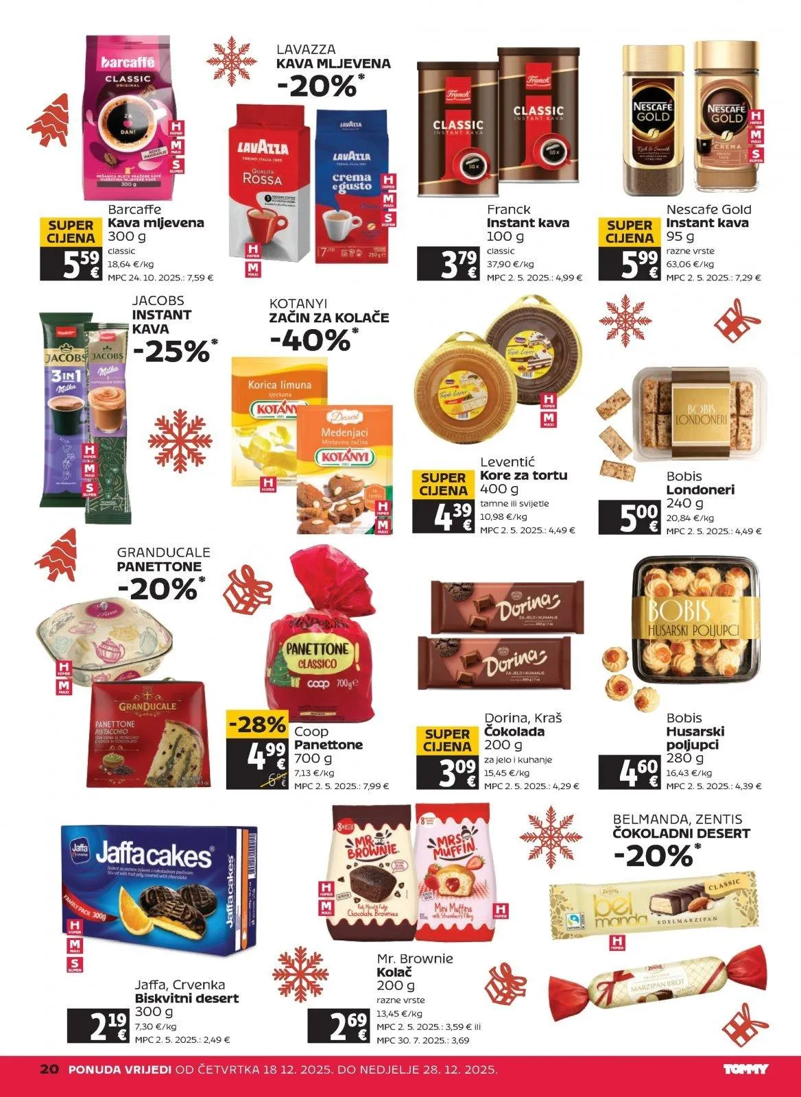 Katalog Tommy katalog do 28.12.2025 od 18. prosinca do 28. prosinca 2025. - Pregled Stranica 20