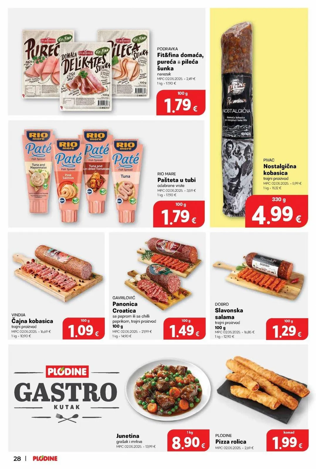 Katalog Plodine katalog do 23.06.2026 od 17. lipnja do 23. lipnja 2026. - Pregled Stranica 28