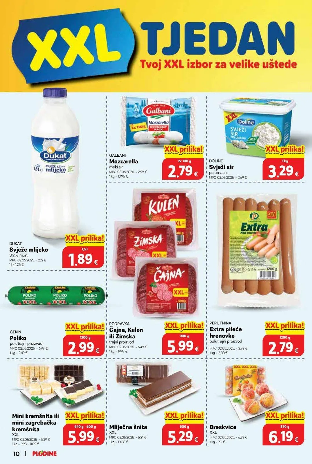 Katalog Plodine katalog do 07.07.2026 od 1. srpnja do 7. srpnja 2026. - Pregled Stranica 10