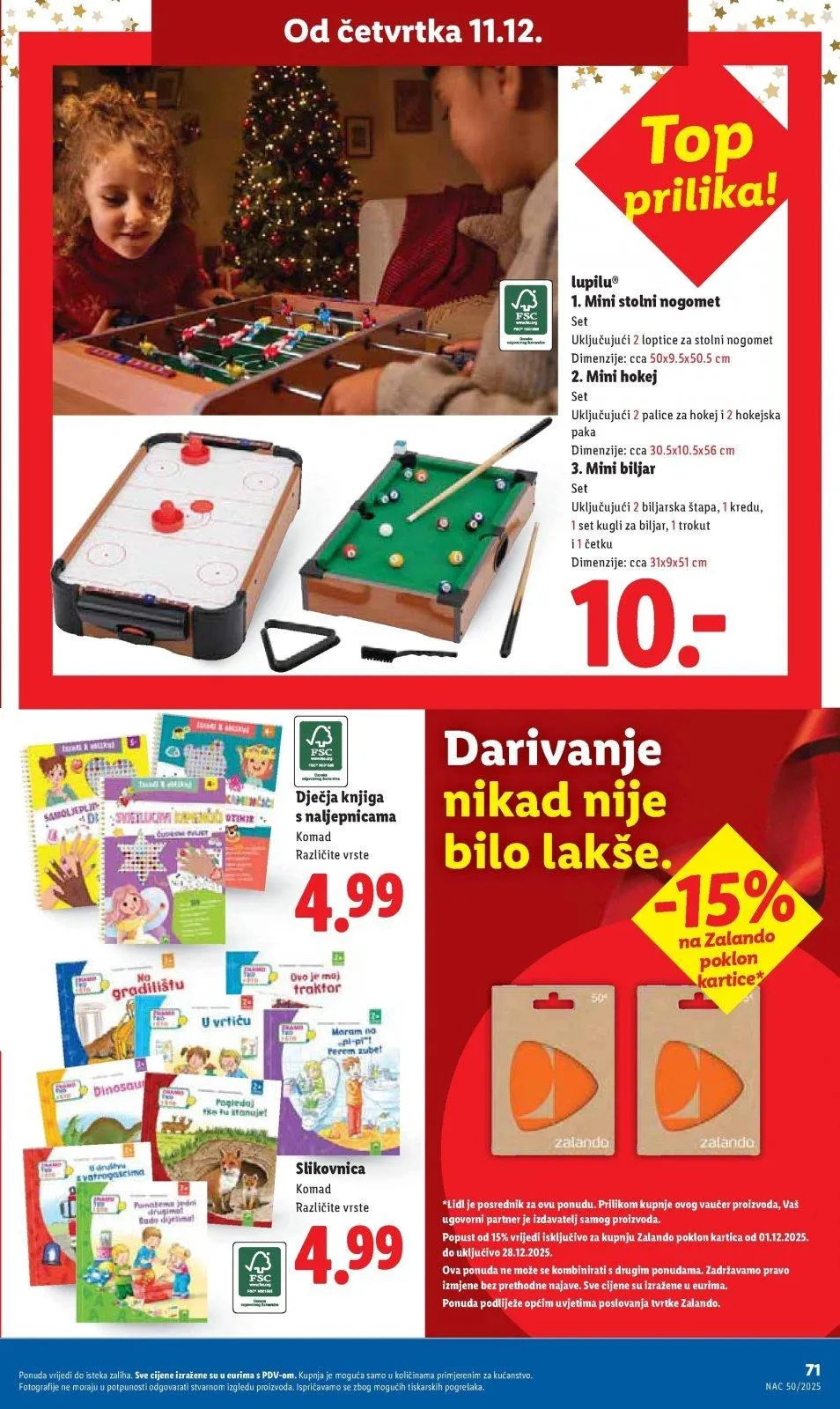 Katalog Lidl katalog do 14.12.2025 od 4. prosinca do 14. prosinca 2025. - Pregled Stranica 71