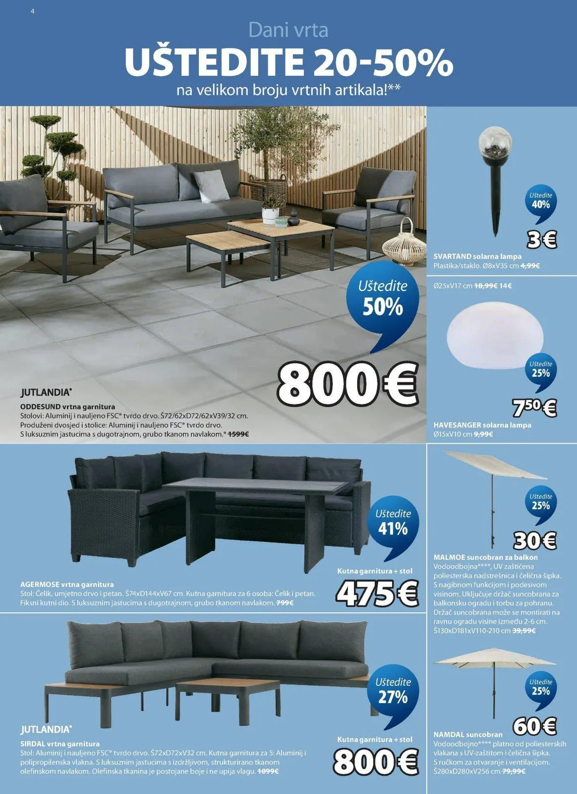Katalog JYSK katalog do 21.06.2026 od 18. svibnja do 21. lipnja 2026. - Pregled Stranica 5