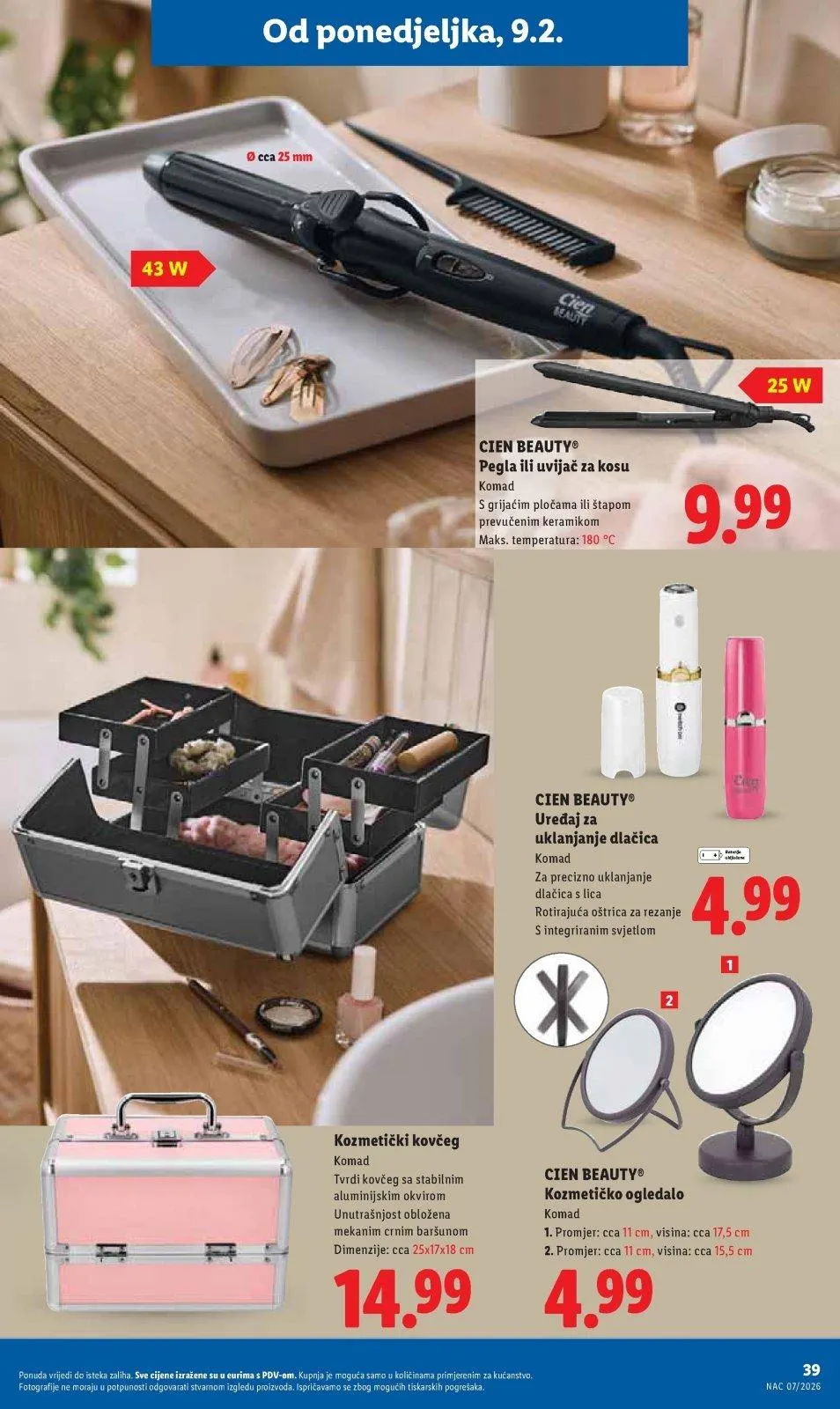 Katalog Lidl katalog do 14.02.2026 od 5. veljače do 14. veljače 2026. - Pregled Stranica 39