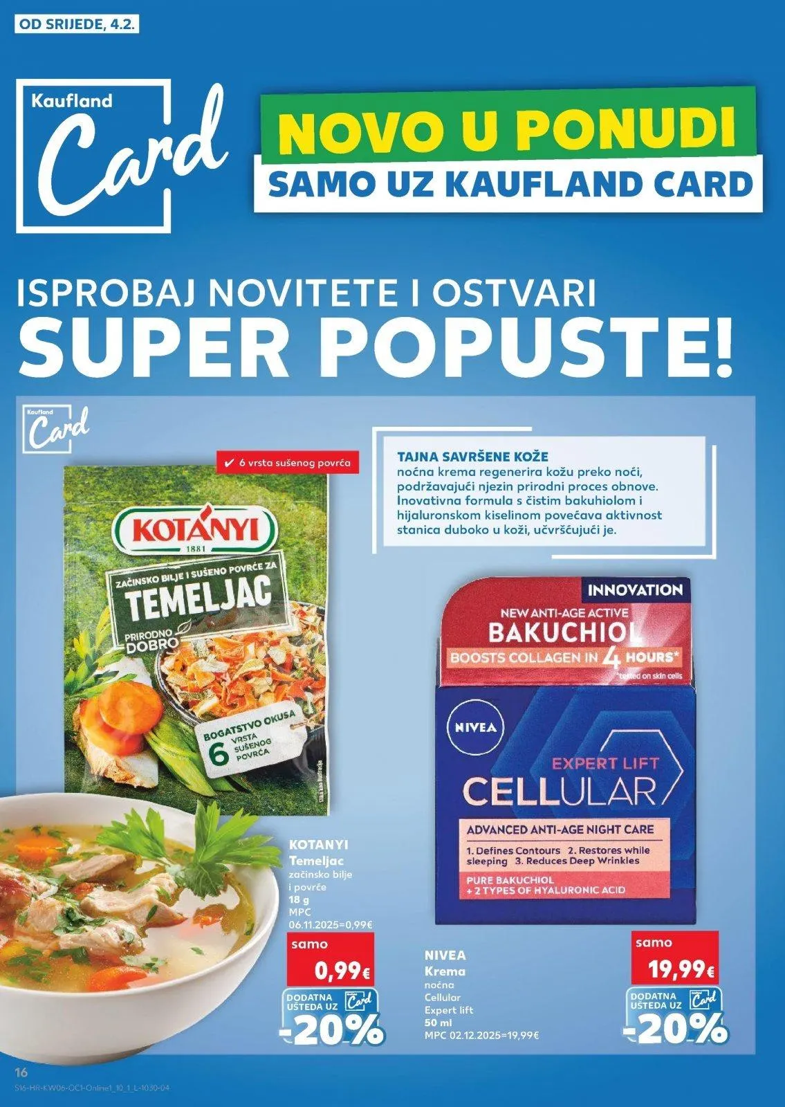 Katalog Kaufland katalog do 10.02.2026 od 4. veljače do 10. veljače 2026. - Pregled Stranica 16