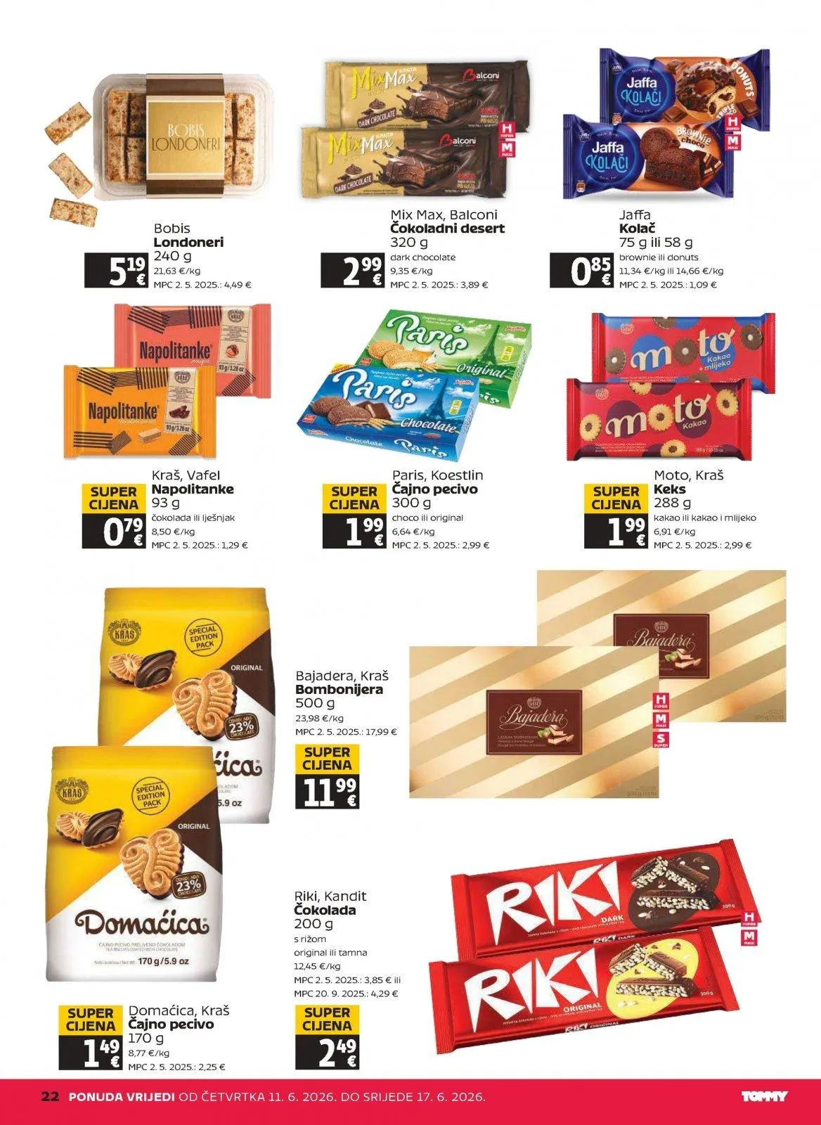 Katalog Tommy katalog do 17.06.2026 od 11. lipnja do 17. lipnja 2026. - Pregled Stranica 22