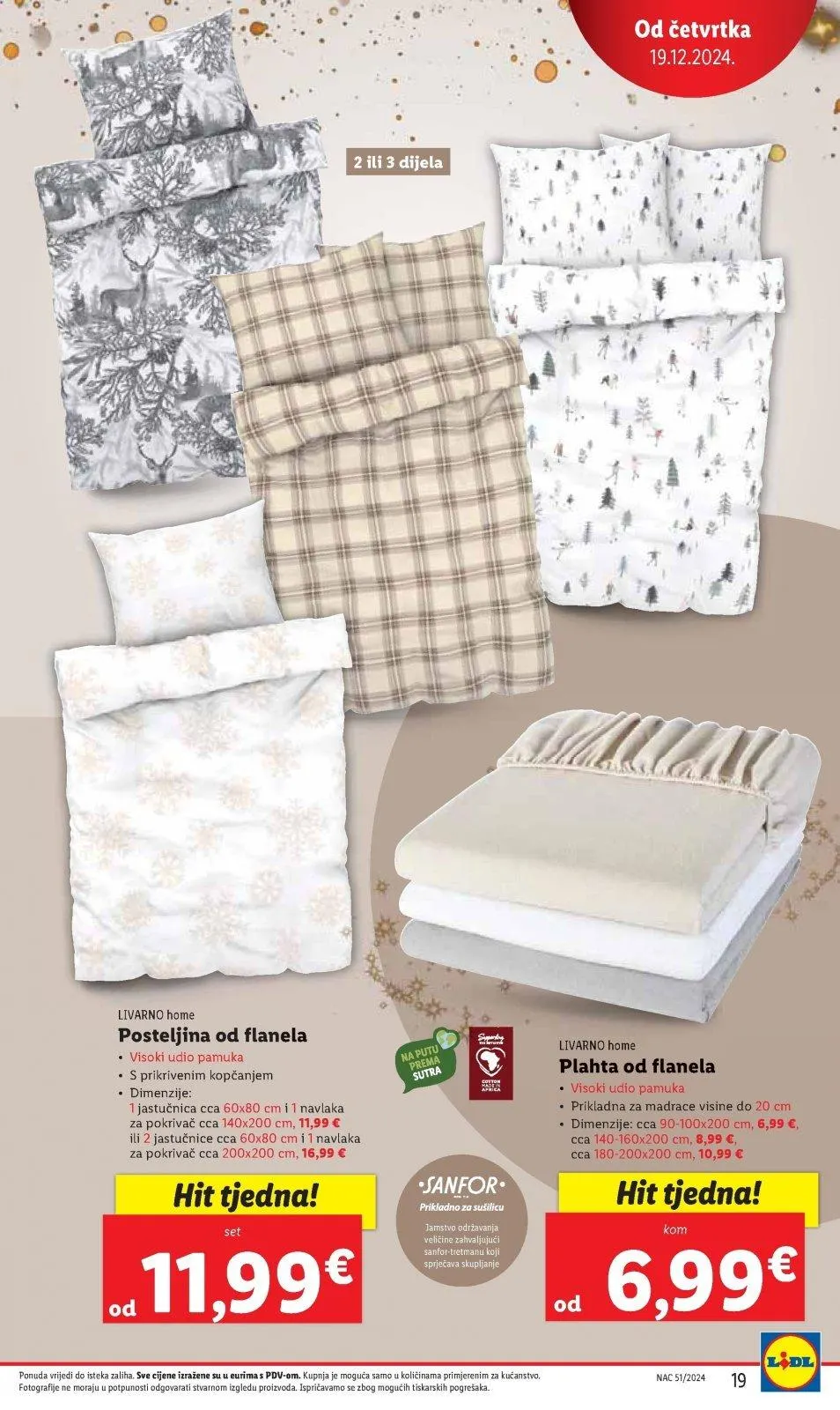 Katalog Lidl katalog do 24.12.2024 od 20. prosinca do 24. prosinca 2024. - Pregled Stranica 19