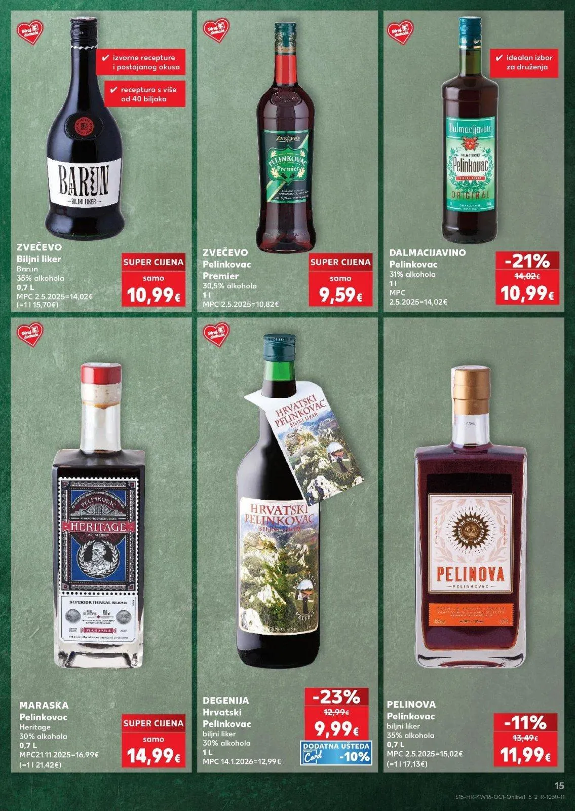 Katalog Kaufland katalog do 21.04.2026 od 15. travnja do 21. travnja 2026. - Pregled Stranica 15
