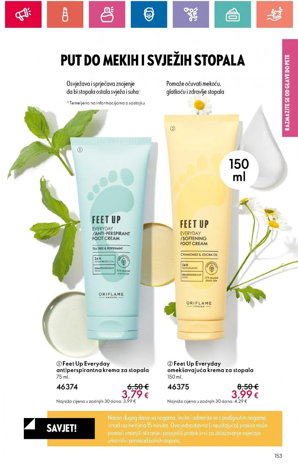 Katalog Oriflame katalog do 11.09.2024 od 29. kolovoza do 11. rujna 2024. - Pregled Stranica 153