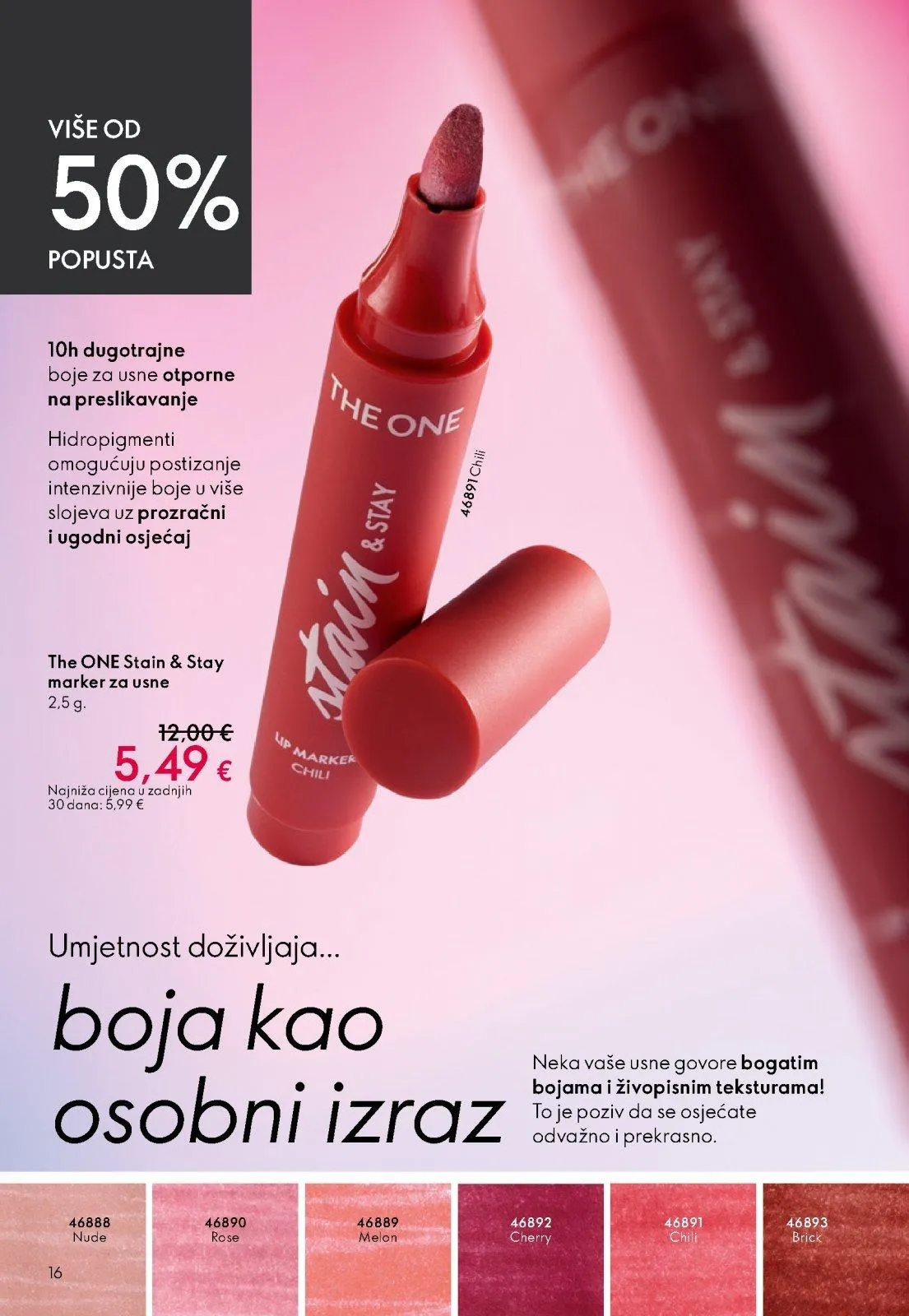 Katalog Oriflame katalog do 12.05.2026 od 22. travnja do 12. svibnja 2026. - Pregled Stranica 16