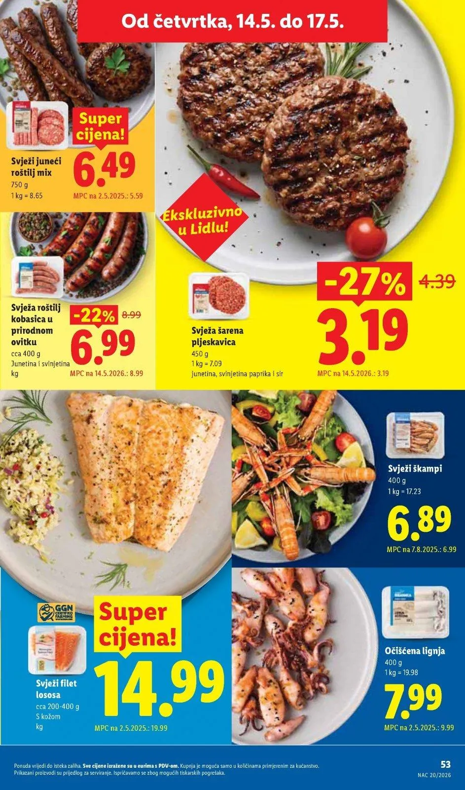 Katalog Lidl katalog do 17.05.2026 od 7. svibnja do 17. svibnja 2026. - Pregled Stranica 53