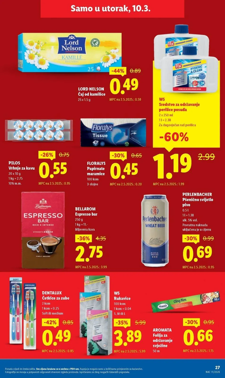 Katalog Lidl katalog do 15.03.2026 od 5. ožujka do 15. ožujka 2026. - Pregled Stranica 27