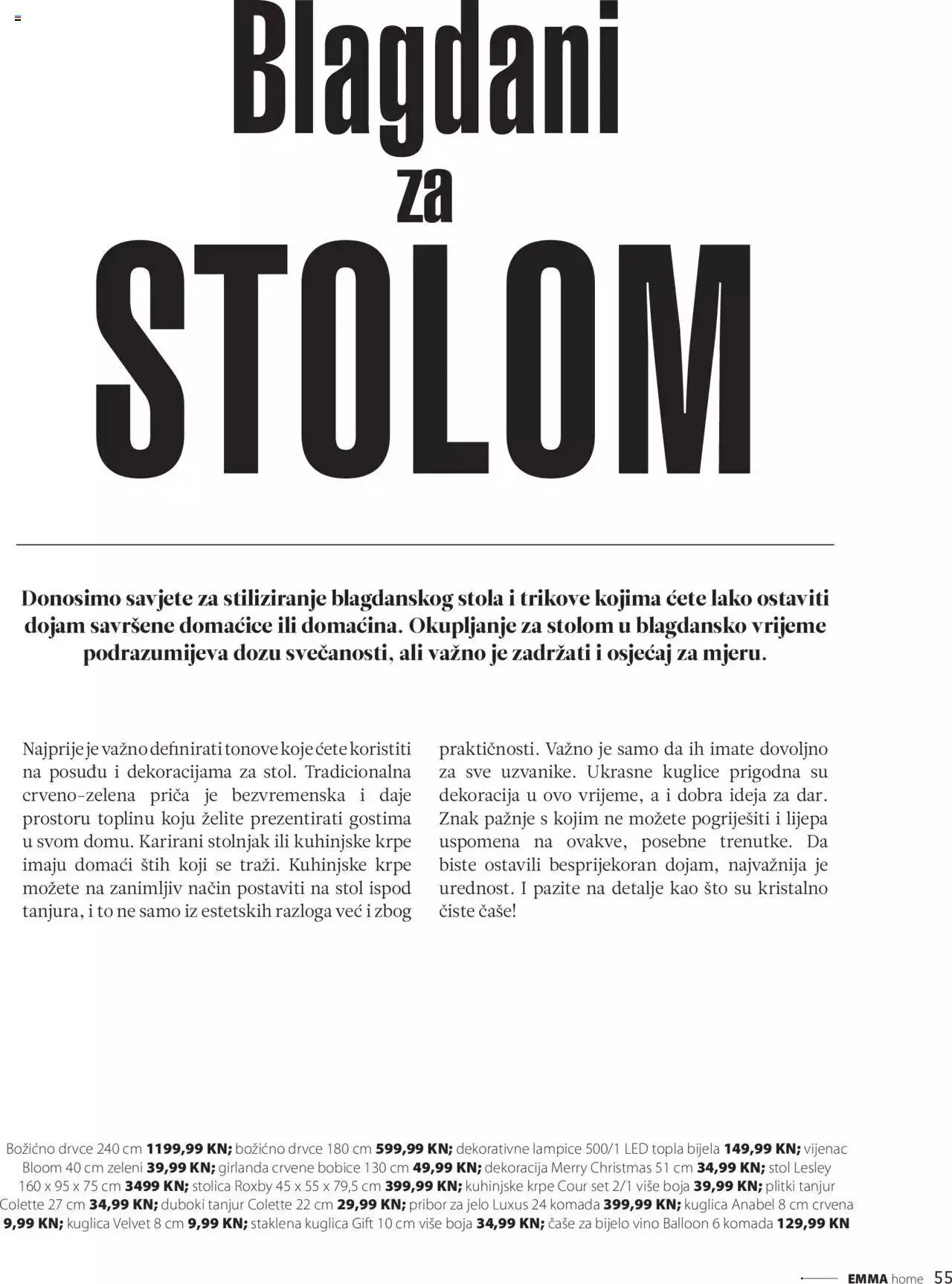 Katalog Emmezeta - Katalog od 1. prosinca do 31. prosinca 2023. - Pregled Stranica 55