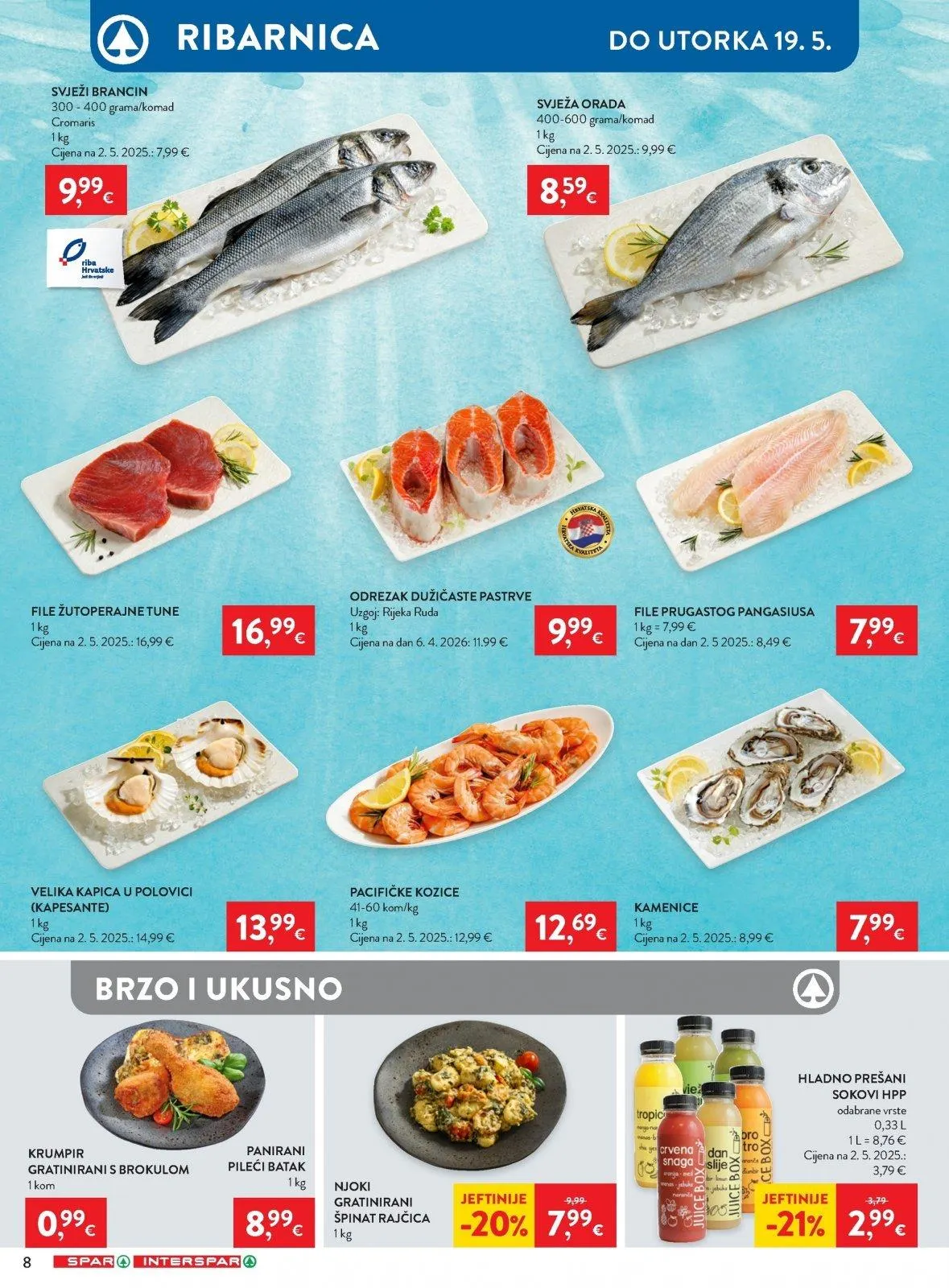 Katalog Spar katalog do 19.05.2026 od 13. svibnja do 19. svibnja 2026. - Pregled Stranica 9