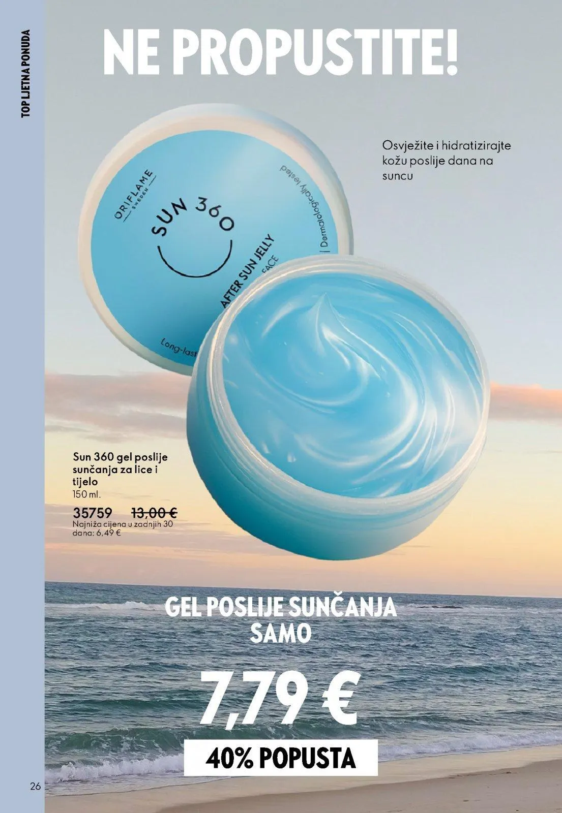 Katalog Oriflame katalog do 23.06.2026 od 9. lipnja do 23. lipnja 2026. - Pregled Stranica 26