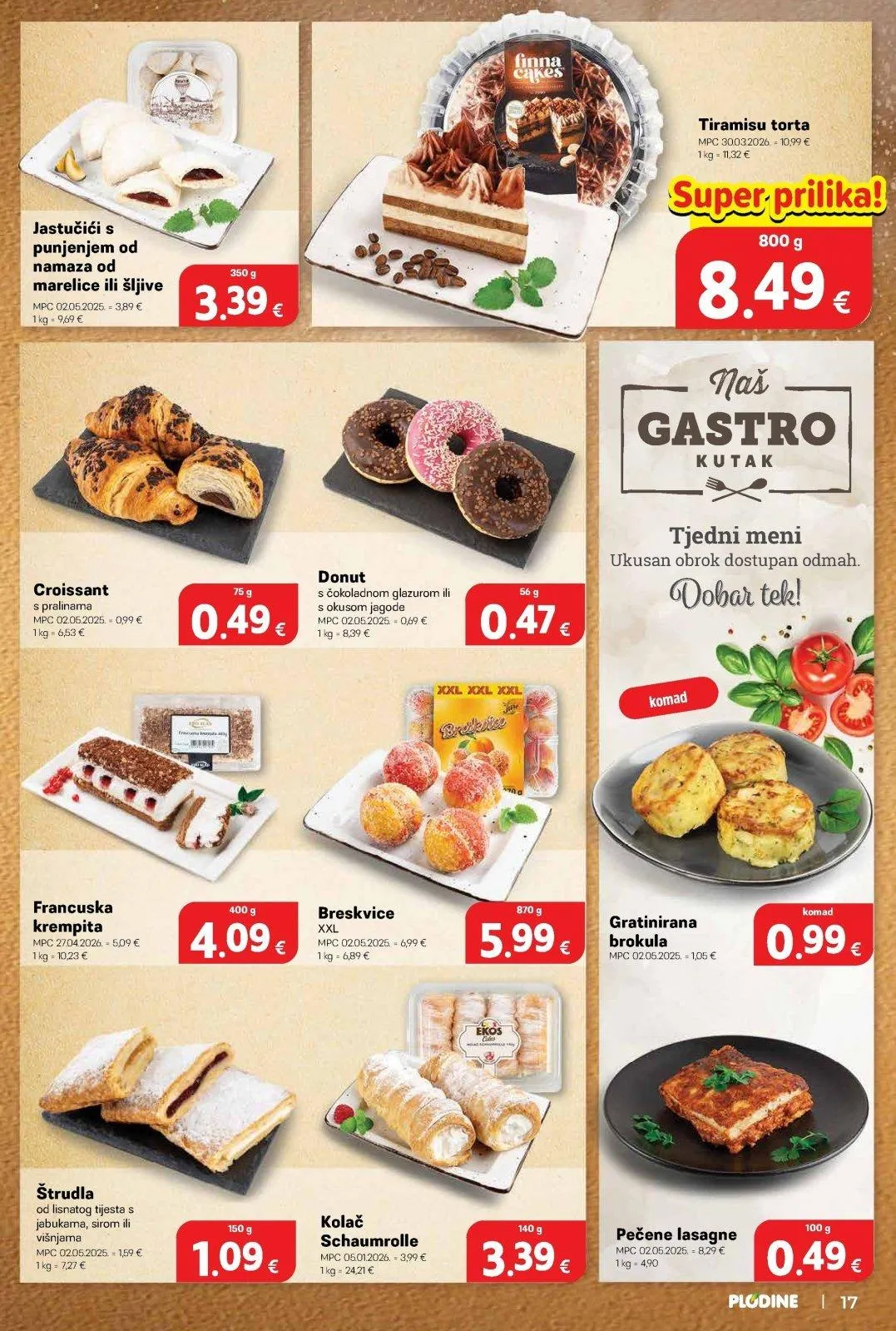 Katalog Plodine katalog do 02.06.2026 od 28. svibnja do 2. lipnja 2026. - Pregled Stranica 17