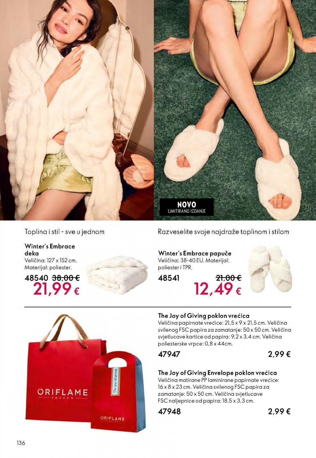 Katalog Oriflame katalog do 16.11.2025 od 31. listopada do 16. studenoga 2025. - Pregled Stranica 136