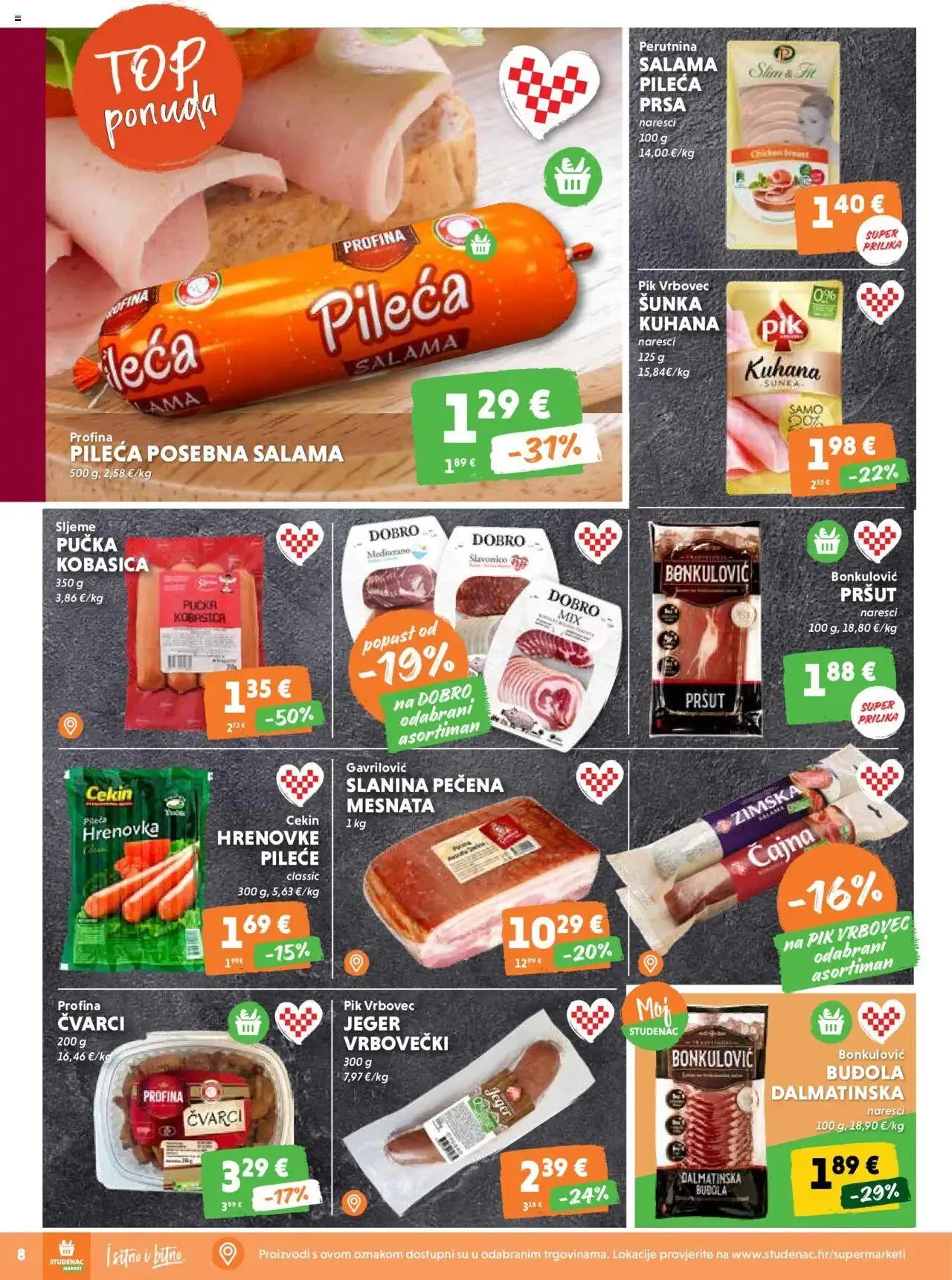 Katalog Katalog Studenac od 10. listopada do 16. listopada 2024. - Pregled Stranica 8