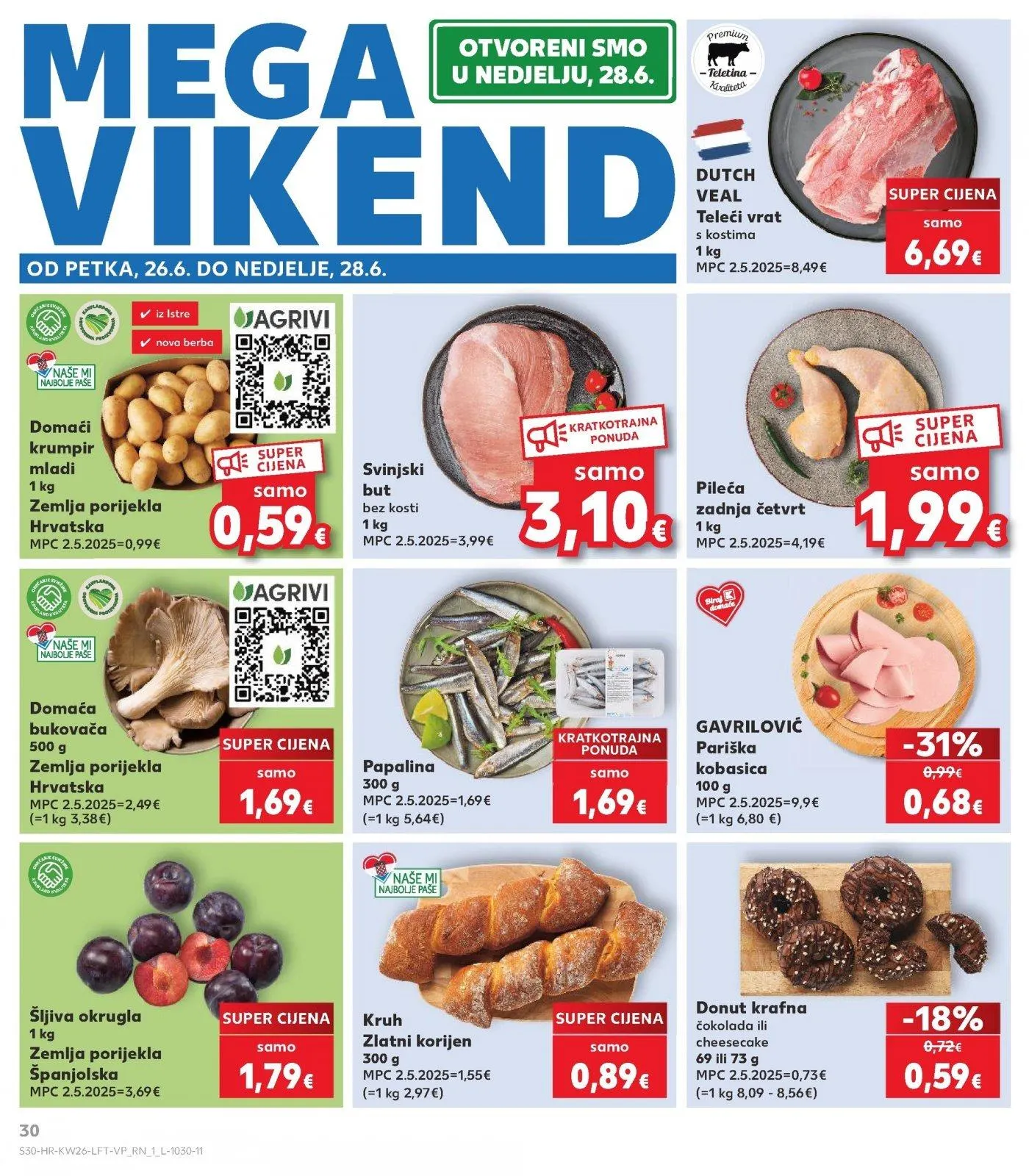 Katalog Kaufland katalog do 30.06.2026 od 25. lipnja do 30. lipnja 2026. - Pregled Stranica 30