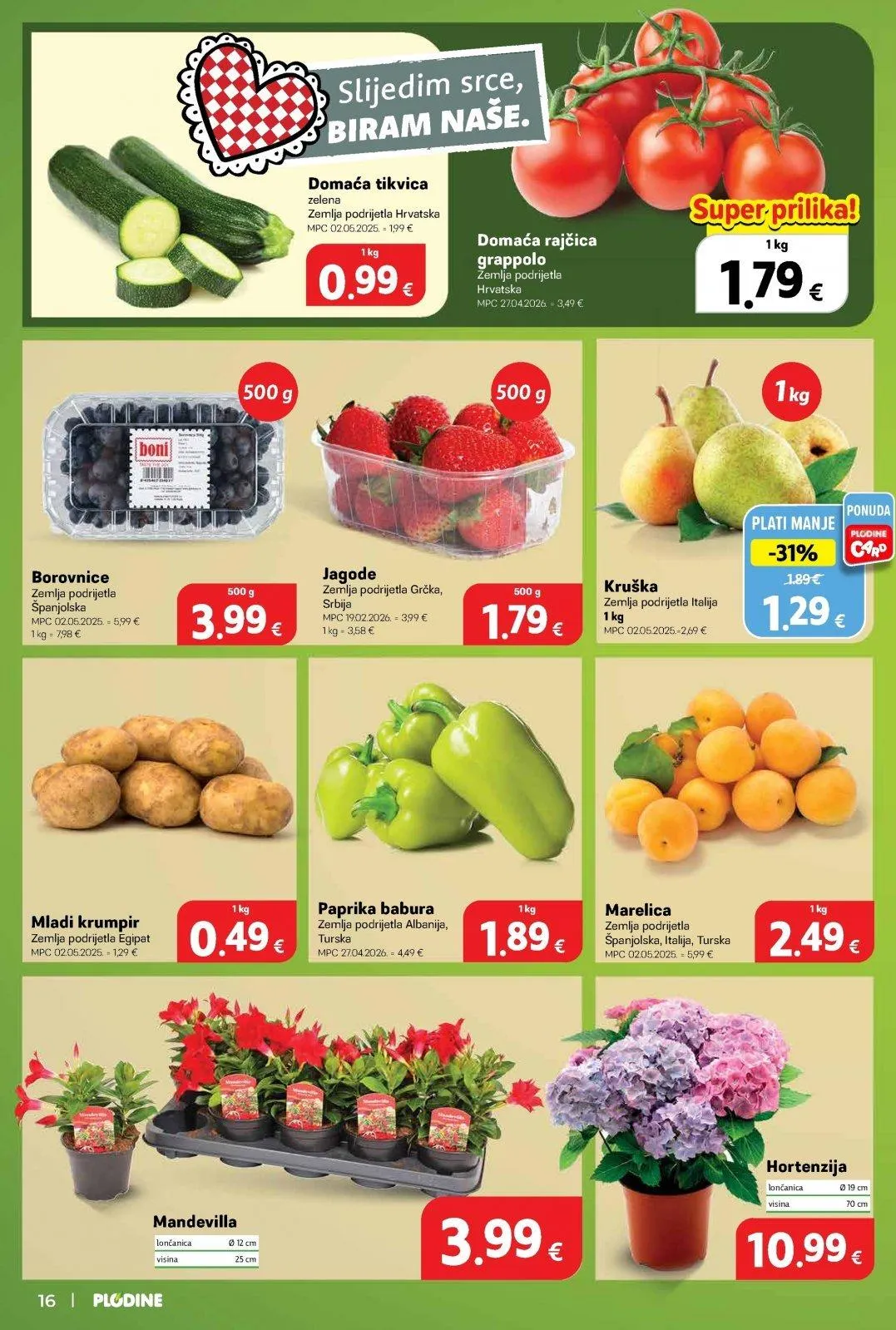 Katalog Plodine katalog do 26.05.2026 od 20. svibnja do 26. svibnja 2026. - Pregled Stranica 18