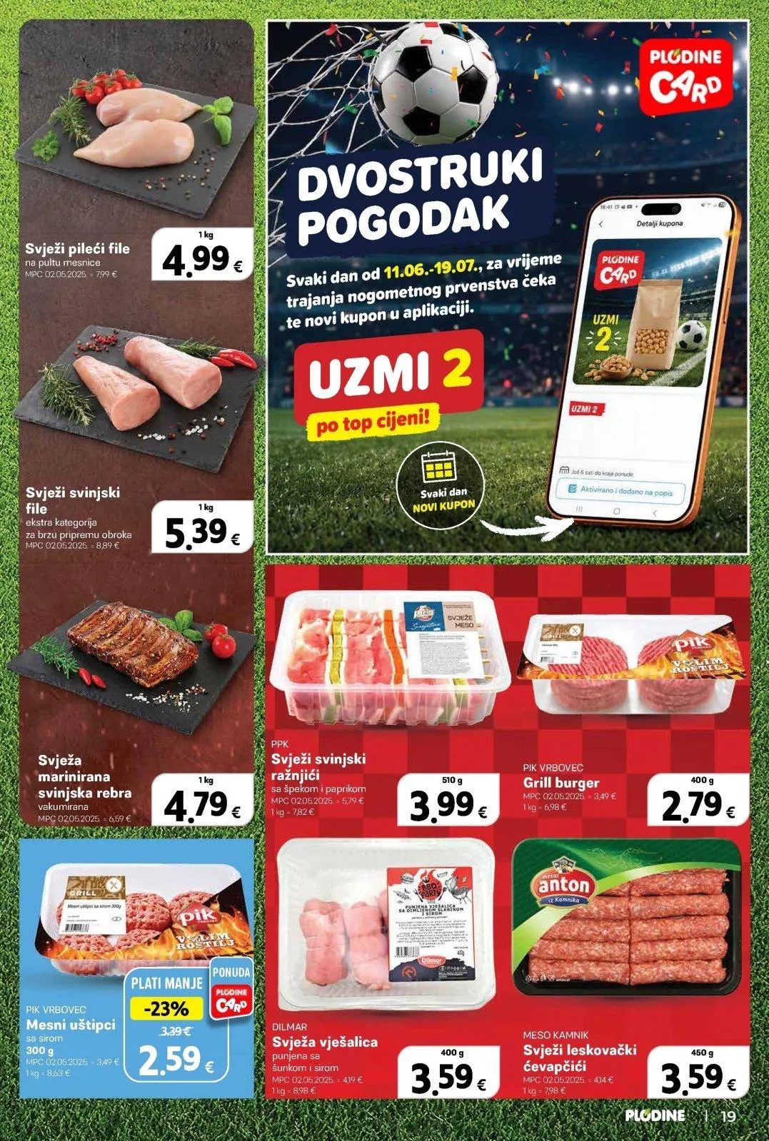 Katalog Plodine katalog do 23.06.2026 od 17. lipnja do 23. lipnja 2026. - Pregled Stranica 19