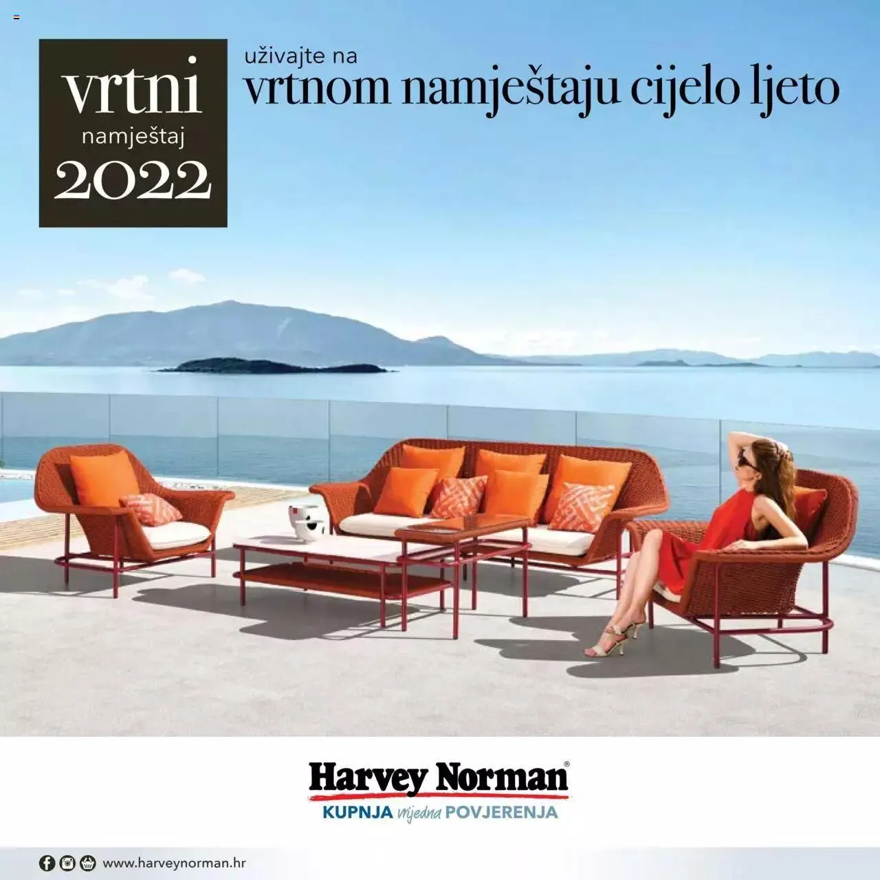 Vrtni namještaj 2022 Harvey Norman - 0