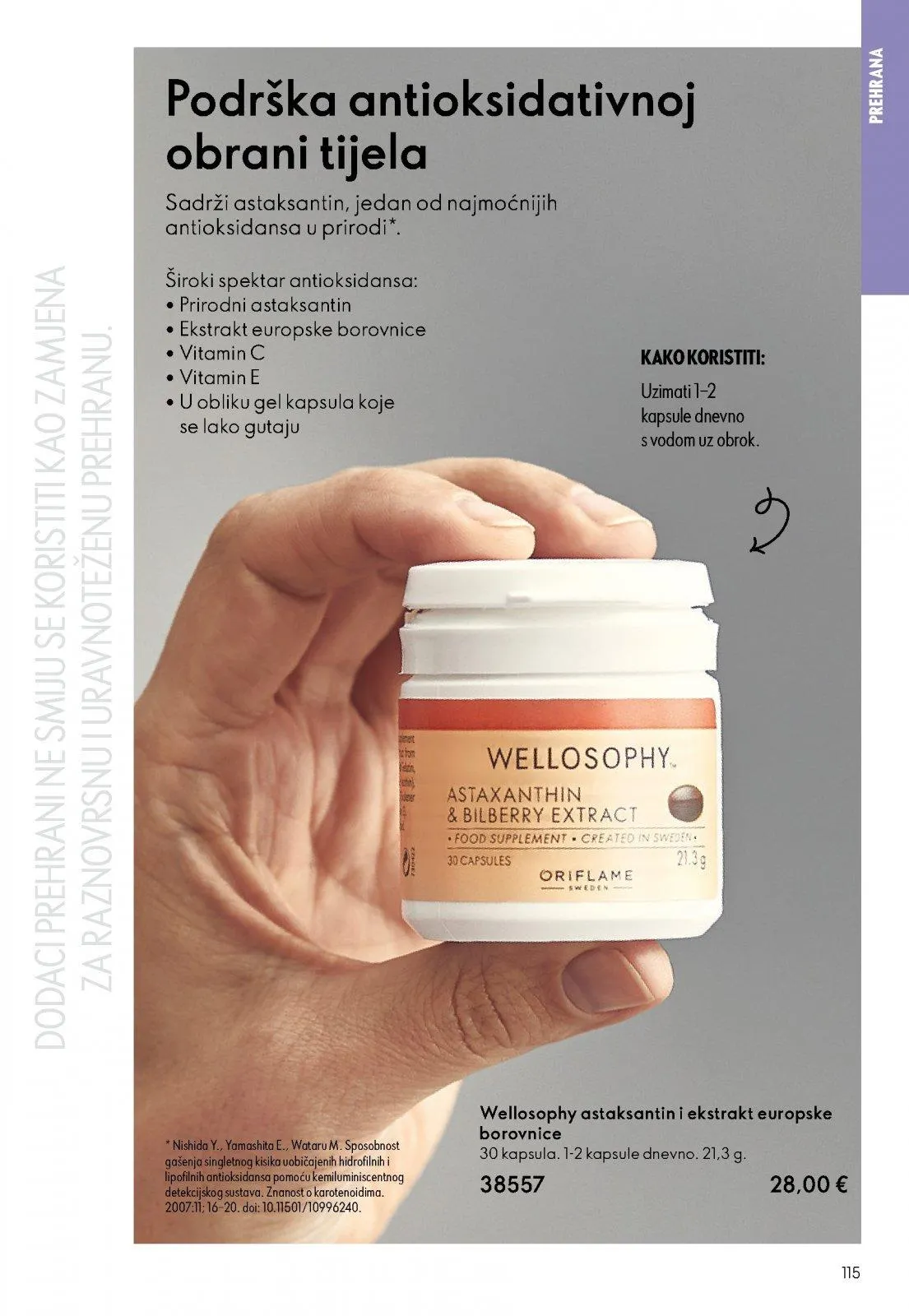 Katalog Oriflame katalog do 12.05.2026 od 22. travnja do 12. svibnja 2026. - Pregled Stranica 115